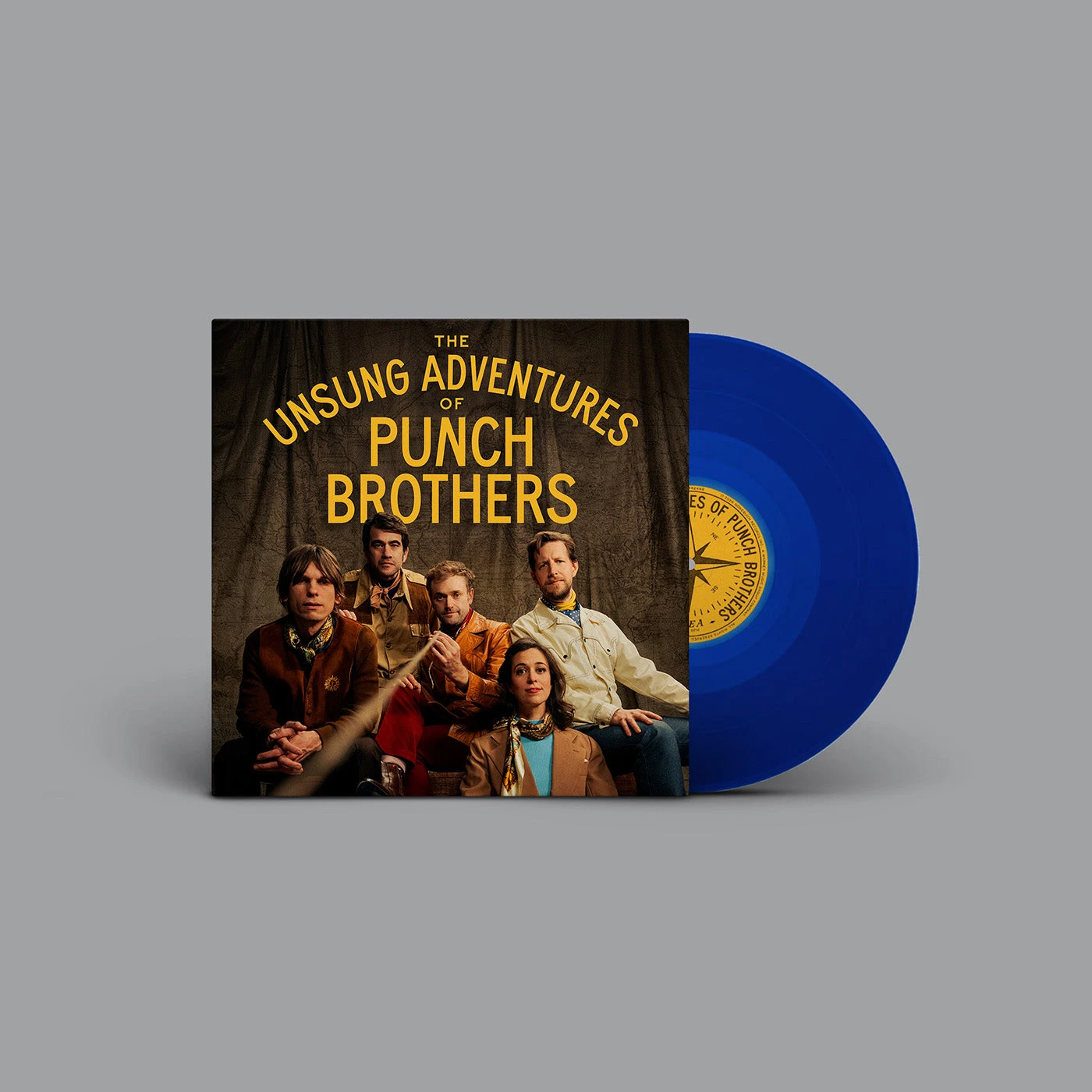 The Unsung Adventures of Punch Brothers Translucent Blue LP + MP3 Bundle (Vinyl)