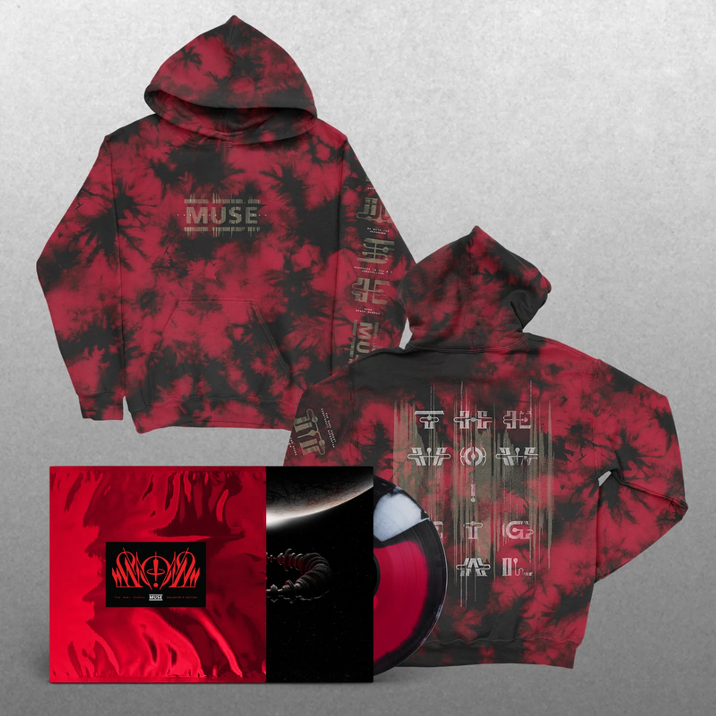 Muse The Wow! Signal Vinyl & Hoodie Bundle (Store Exclusive Collectors' Edition)