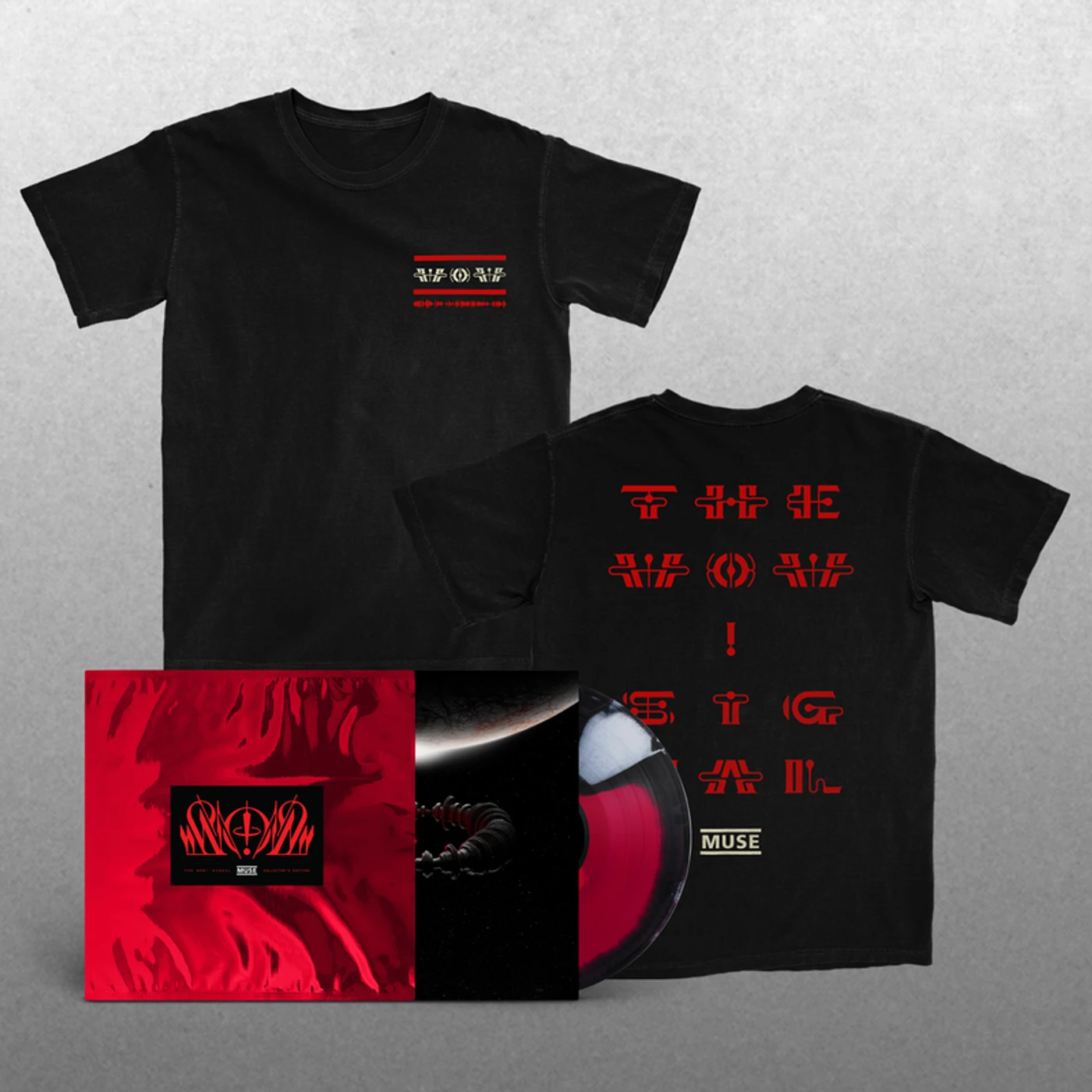 Muse The Wow! Signal Vinyl & T-Shirt Bundle (Store Exclusive Collectors' Edition)