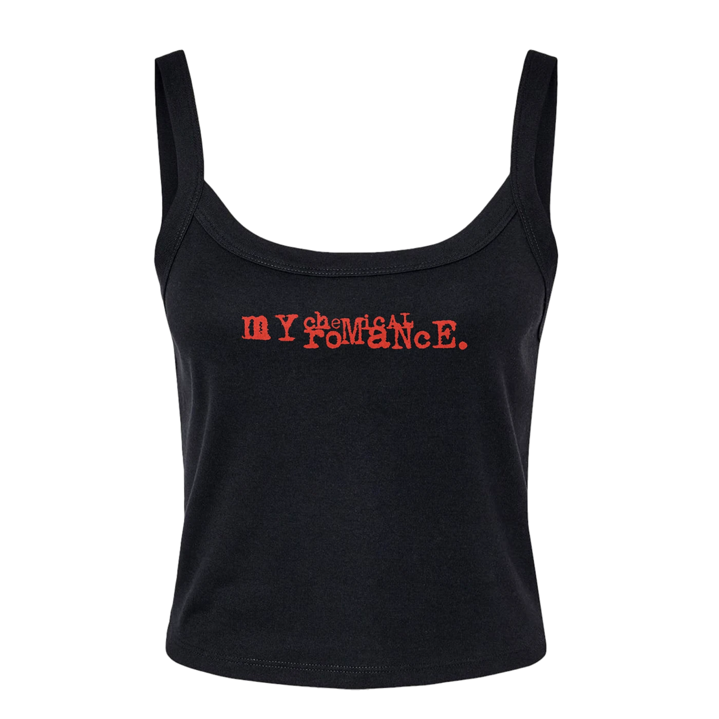 My Chemical Romance Three Cheers Logo Womens Ribbed Tank