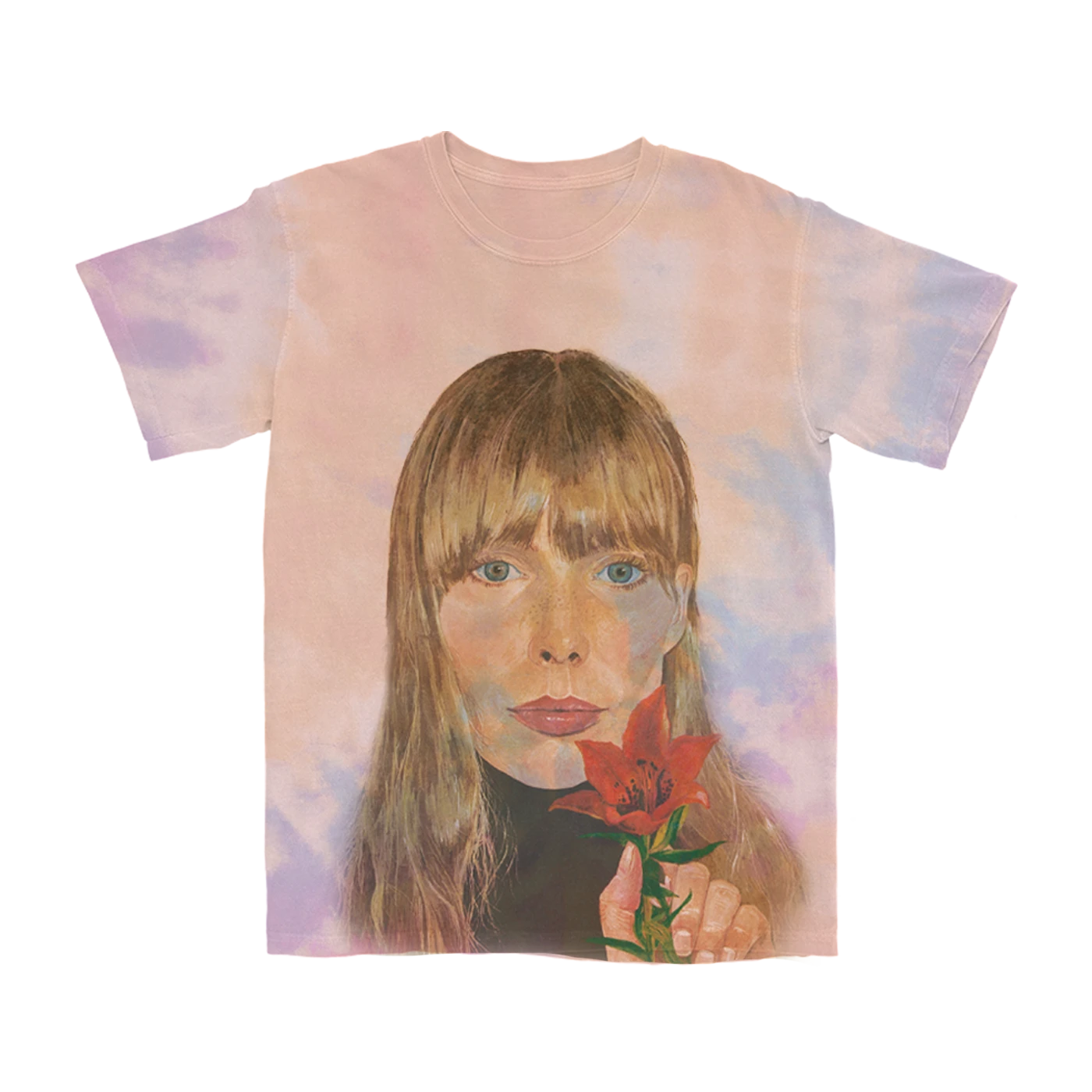 Joni Mitchell Clouds Tie Dye Tee