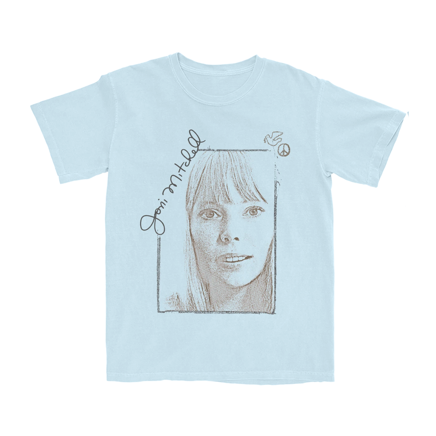 Joni Mitchell Portrait Signature Tee
