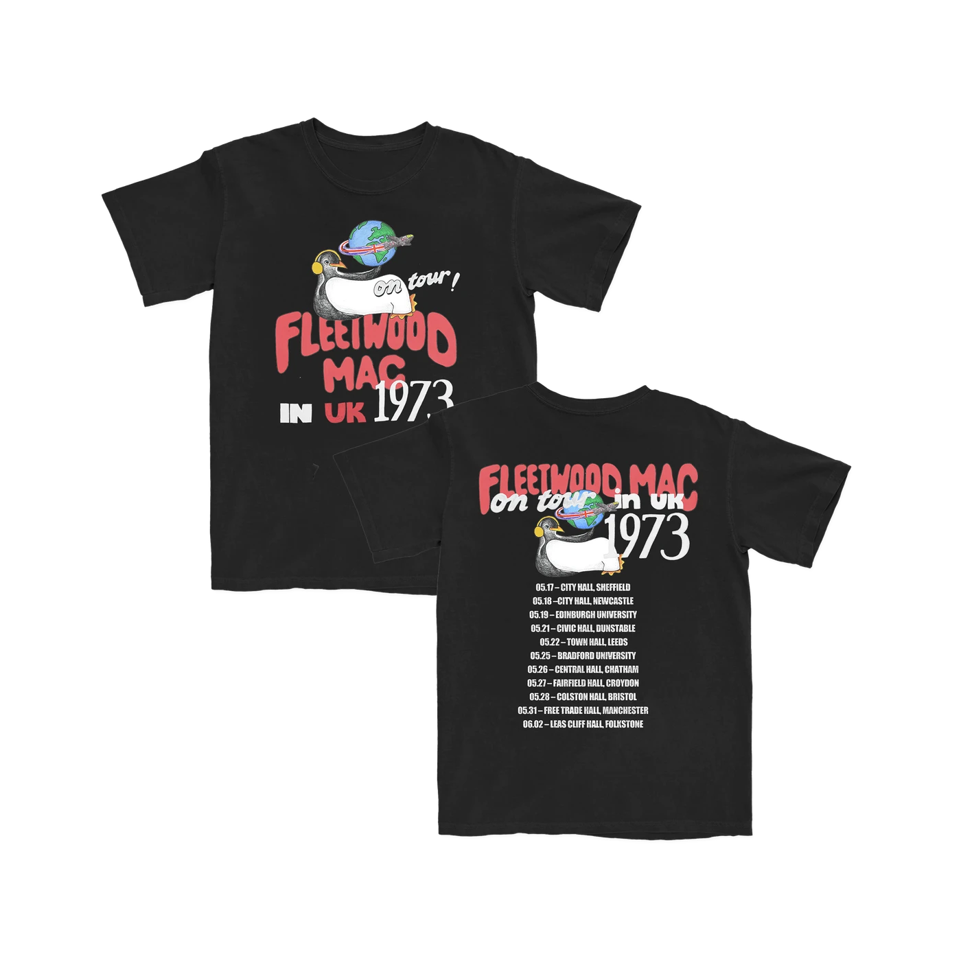 Fleetwood Mac UK Tour '73 T-Shirt