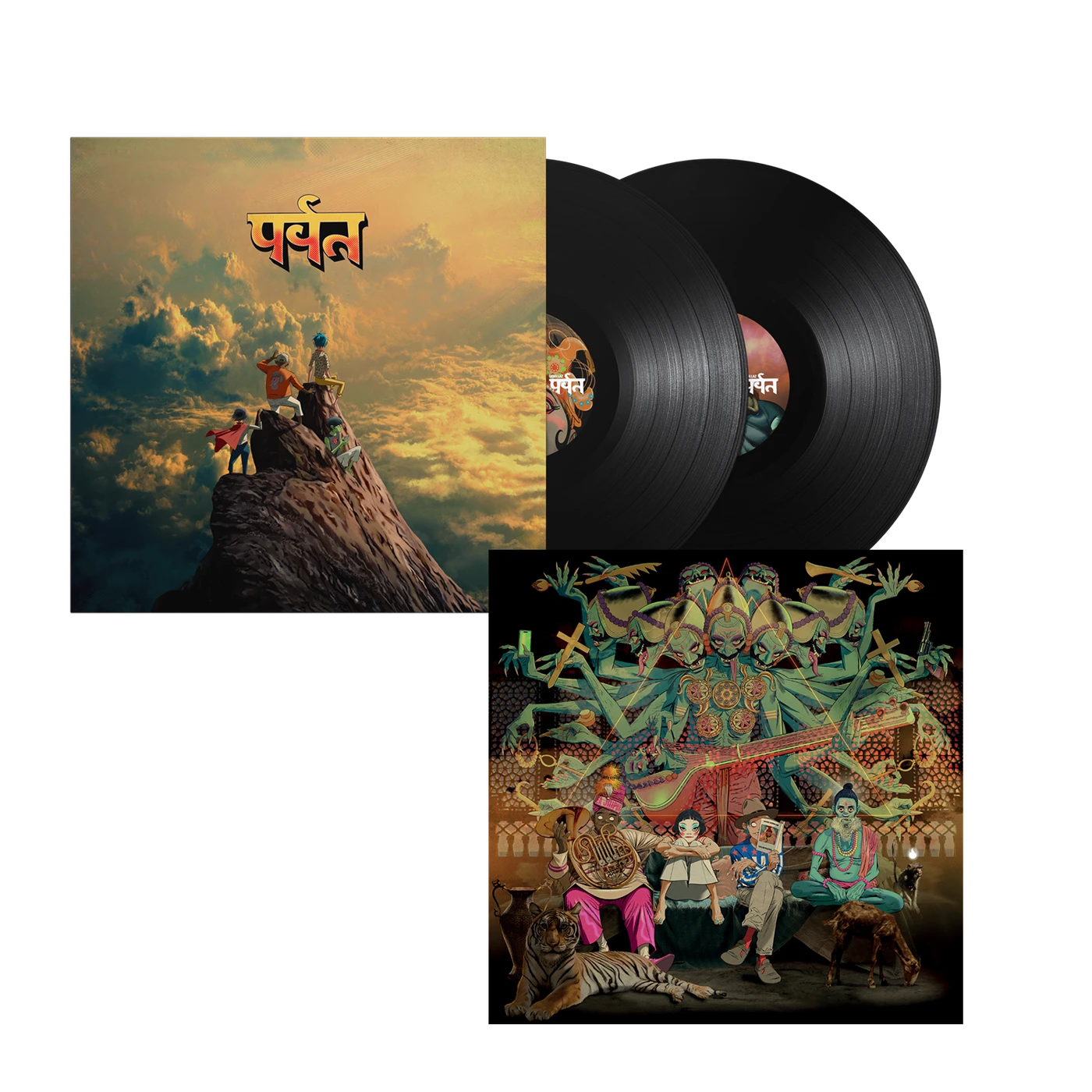 Gorillaz The Mountain Fan Pack (Gatefold Vinyl & Ravana Mountain Poster)