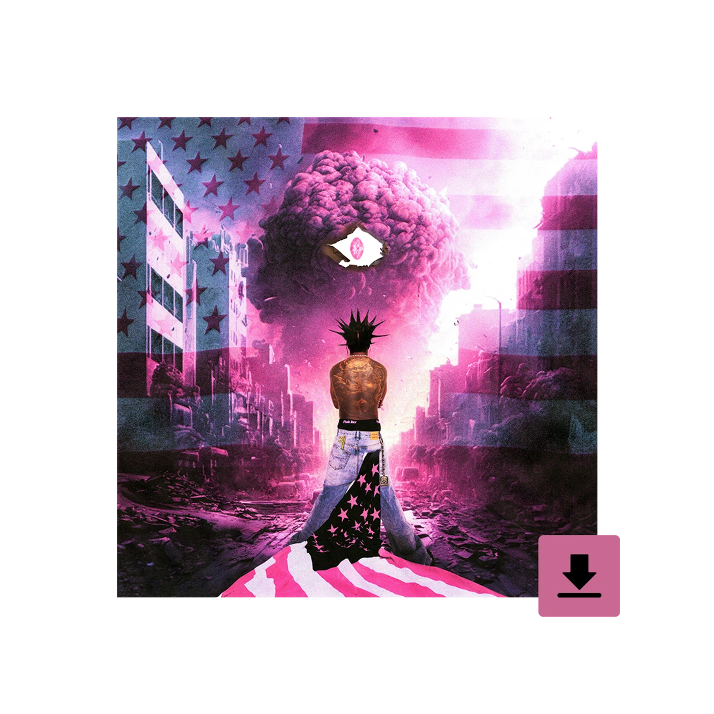Lil Uzi Vert Pink Tape Digital Album (Alternate Cover)