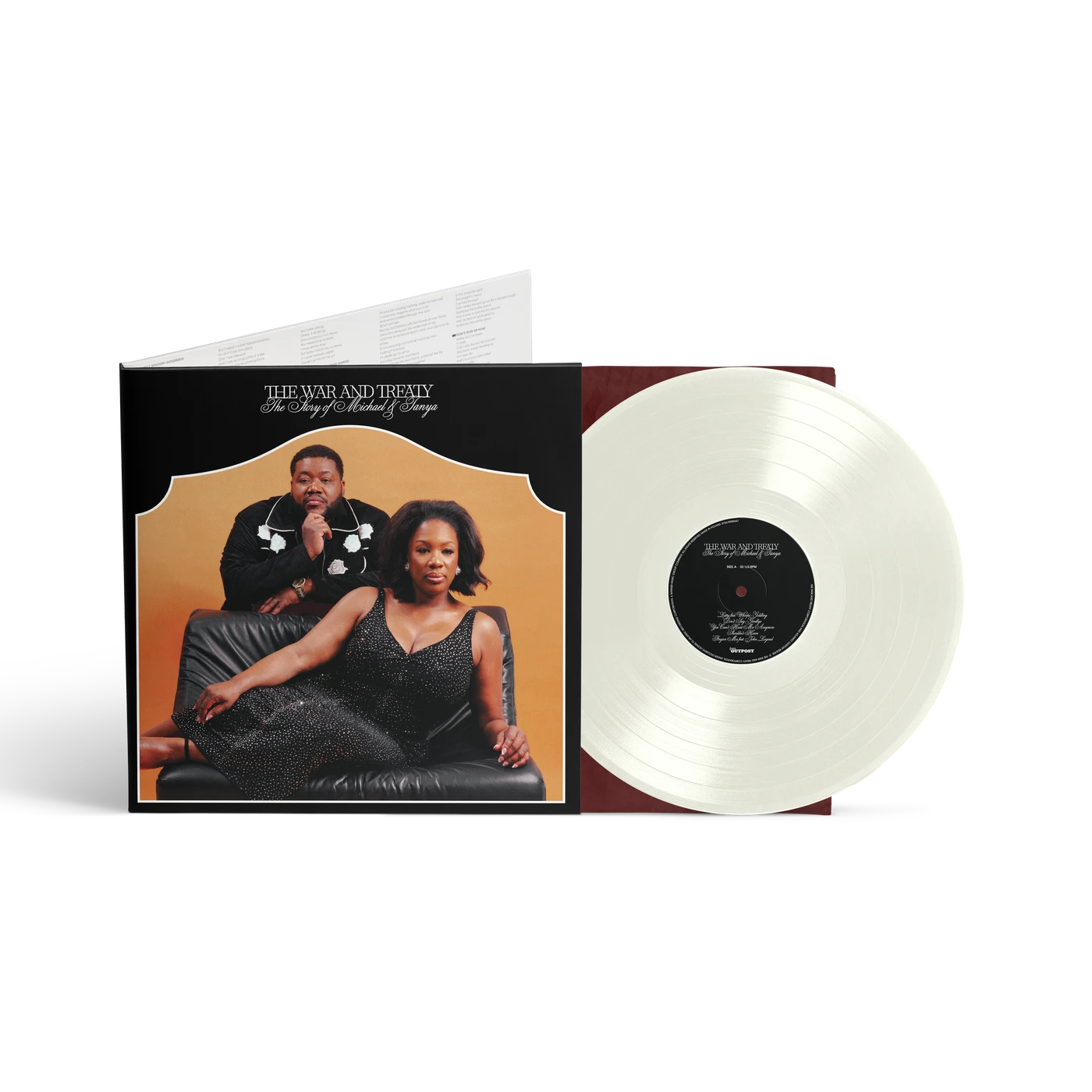 The War And Treaty The Story of Michael and Tanya on White Vinyl
