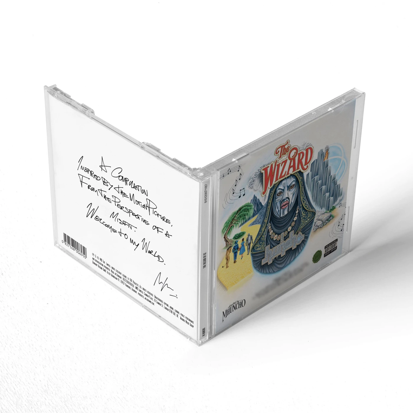 M Huncho THE WIZARD - Standard Black CD