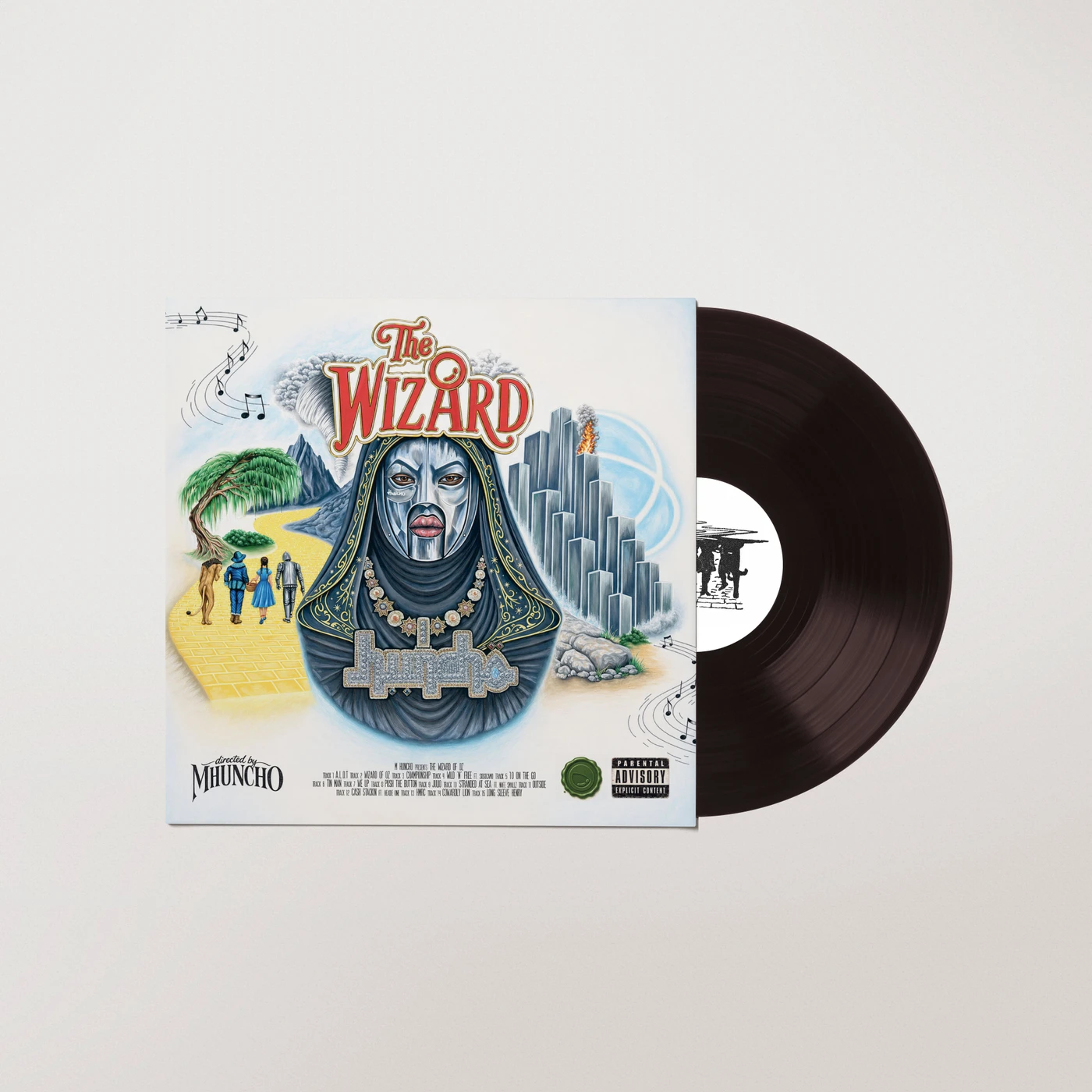M Huncho THE WIZARD - Standard Black Vinyl