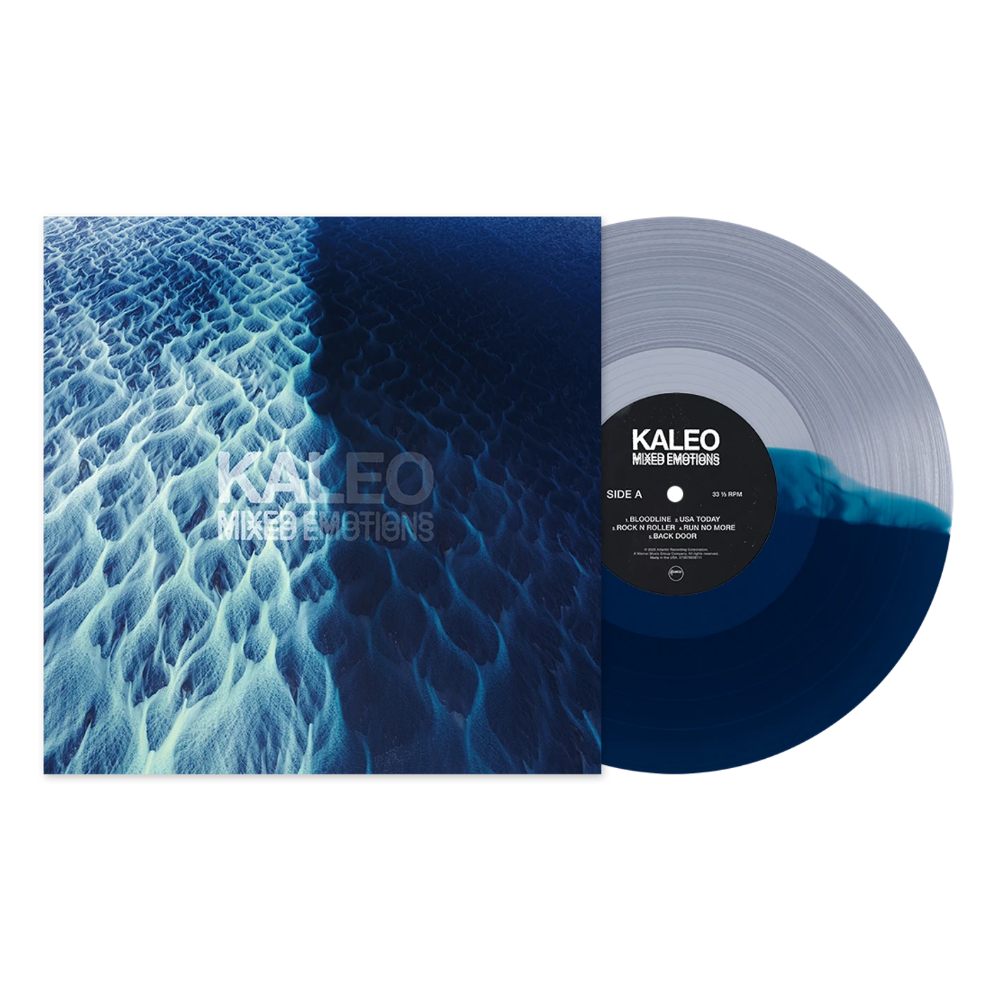 KALEO Mixed Emotions Vinyl (Blue & Clear Split Colored)