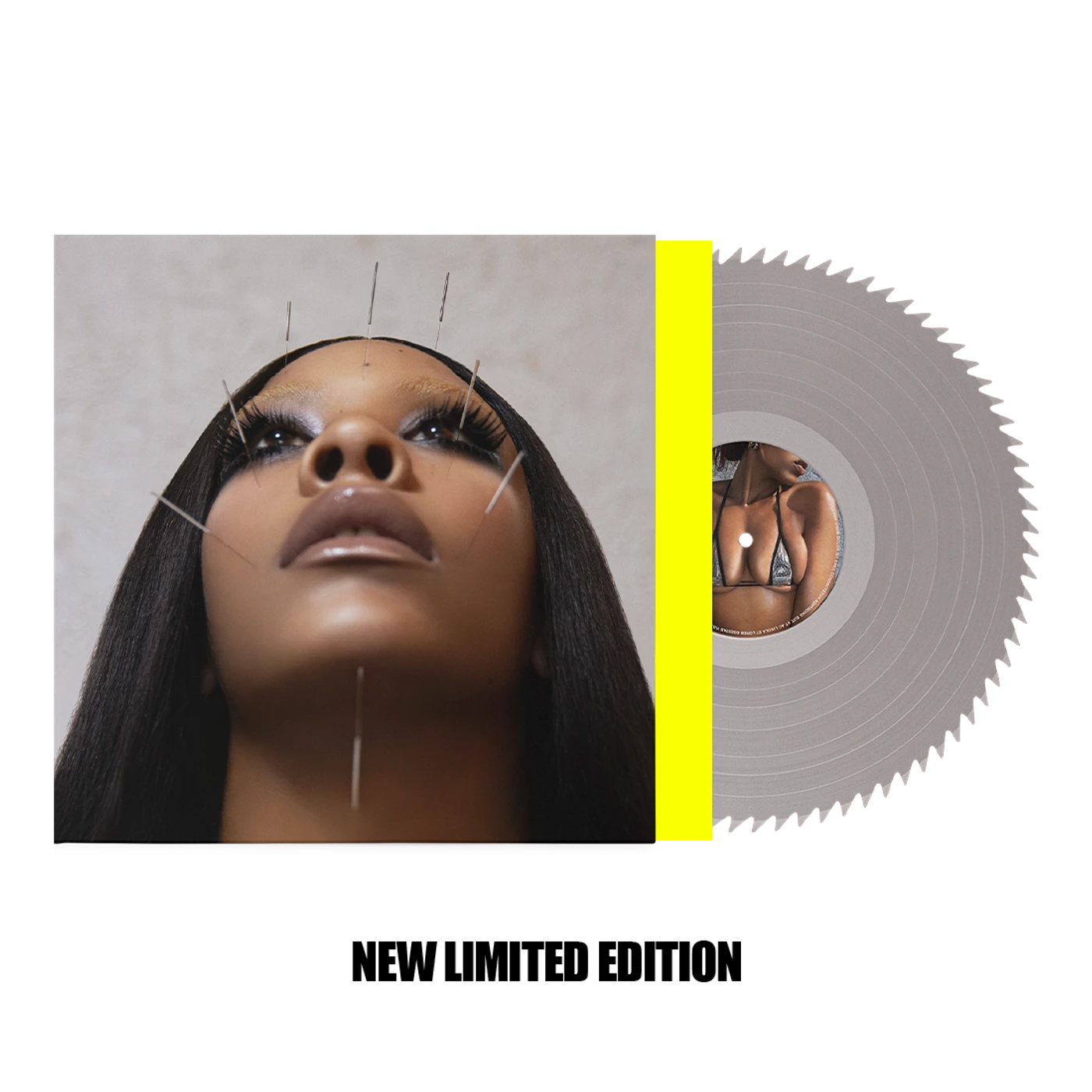 Rico Nasty Lethal Silver Saw Blade Vinyl