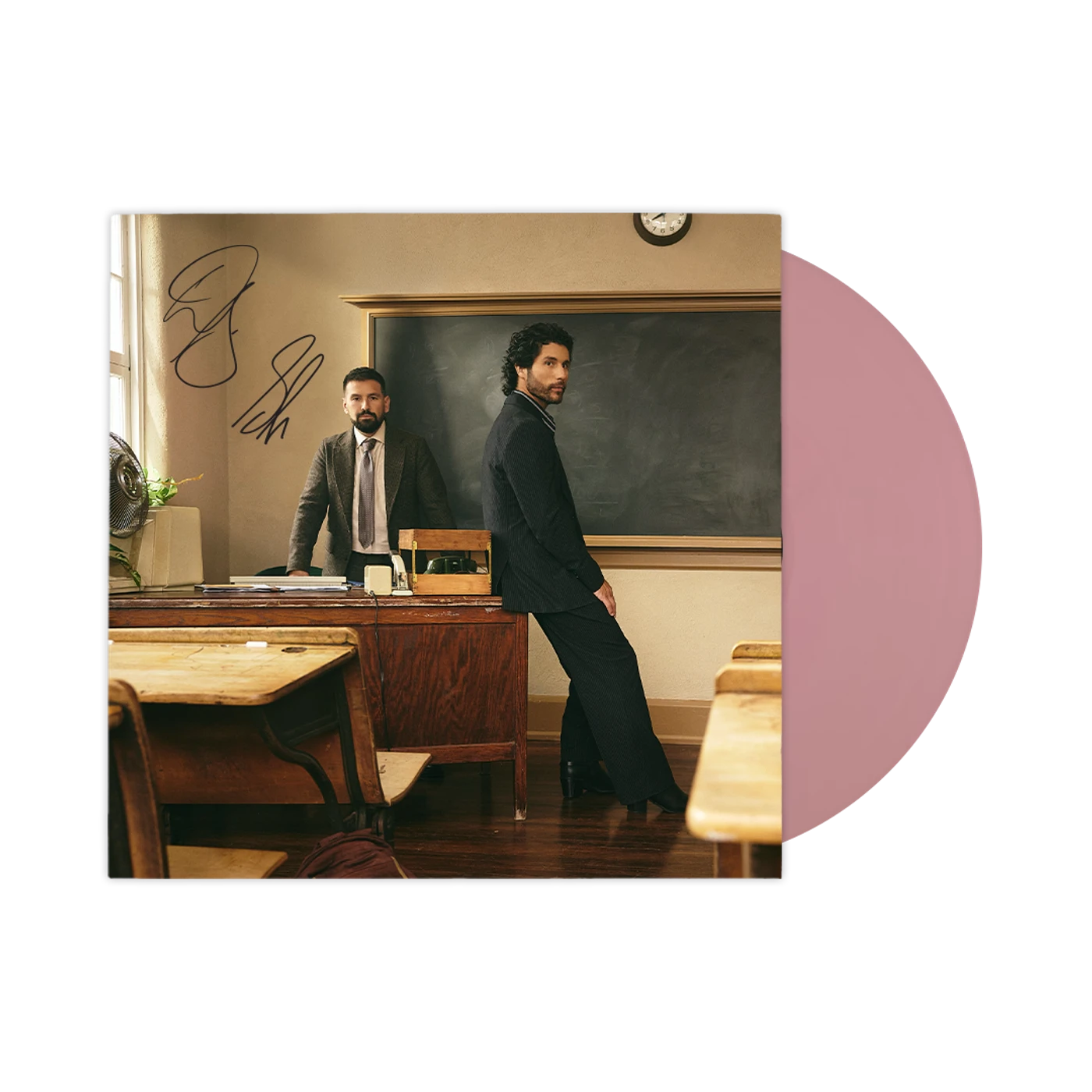 Dan + Shay Young Eraser Pink Vinyl (Signed)
