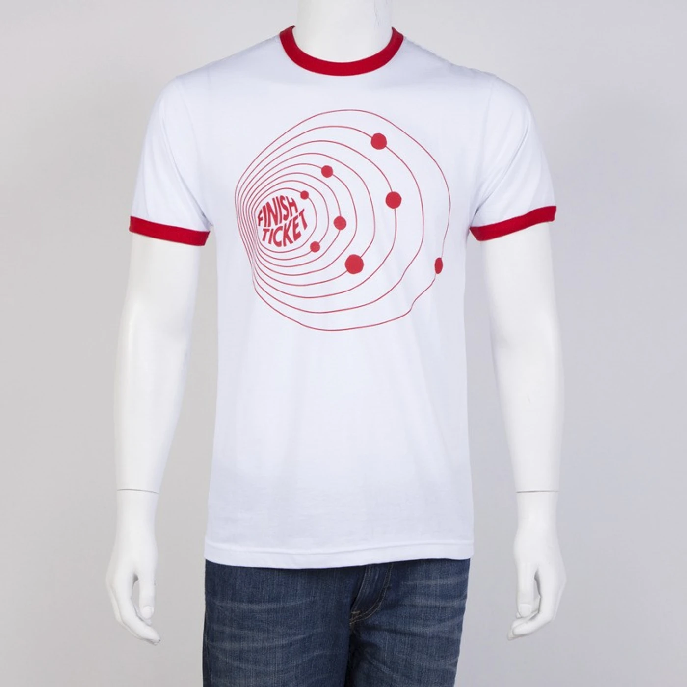 Finish Ticket Day Slim Fit T-Shirt