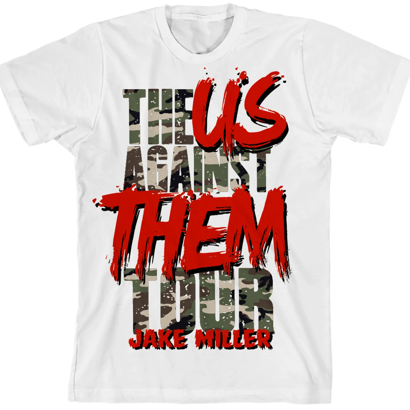 Jake Miller Us Against Them Tour T-Shirt