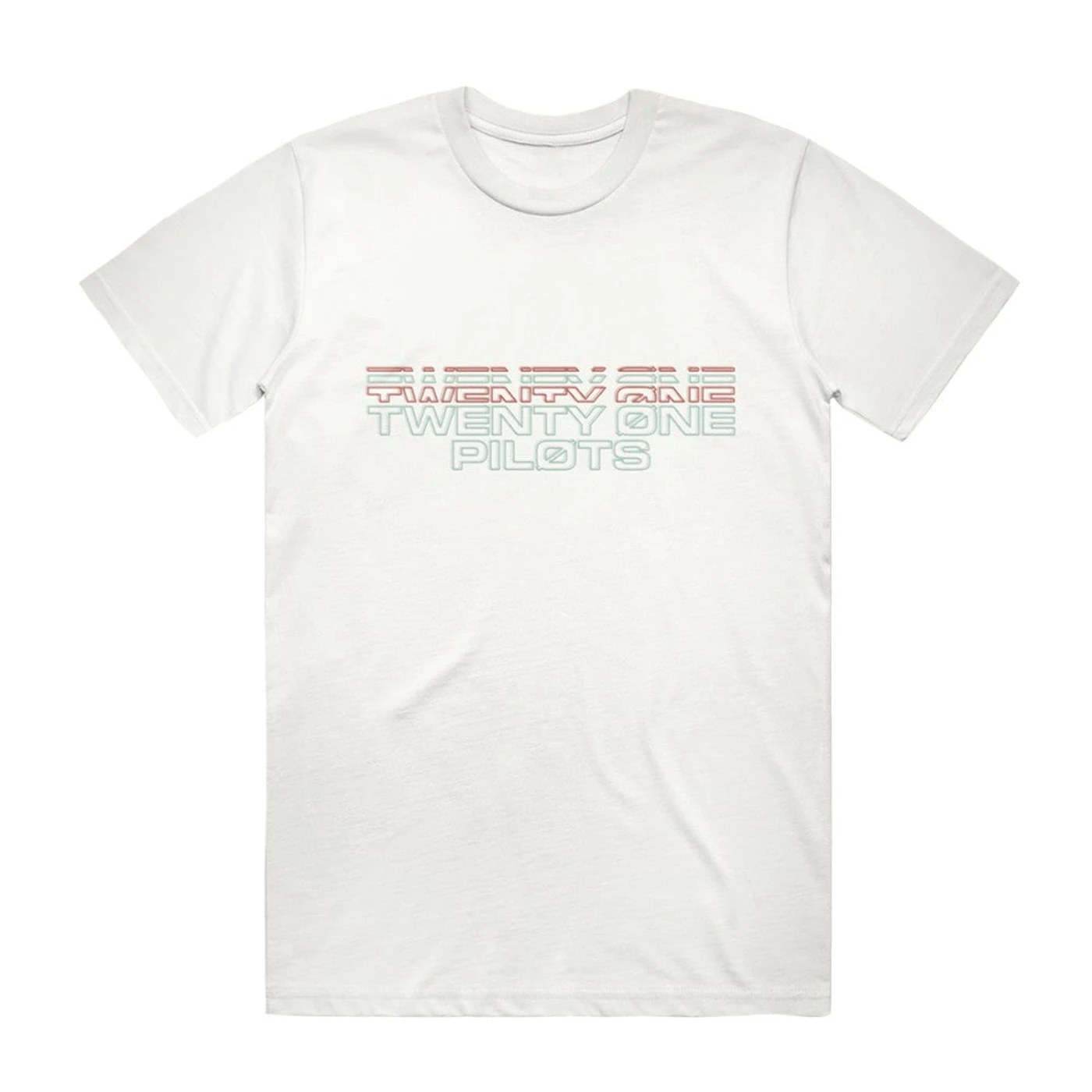Twenty One Pilots Poisonous Vibes Hollow T-Shirt (White)