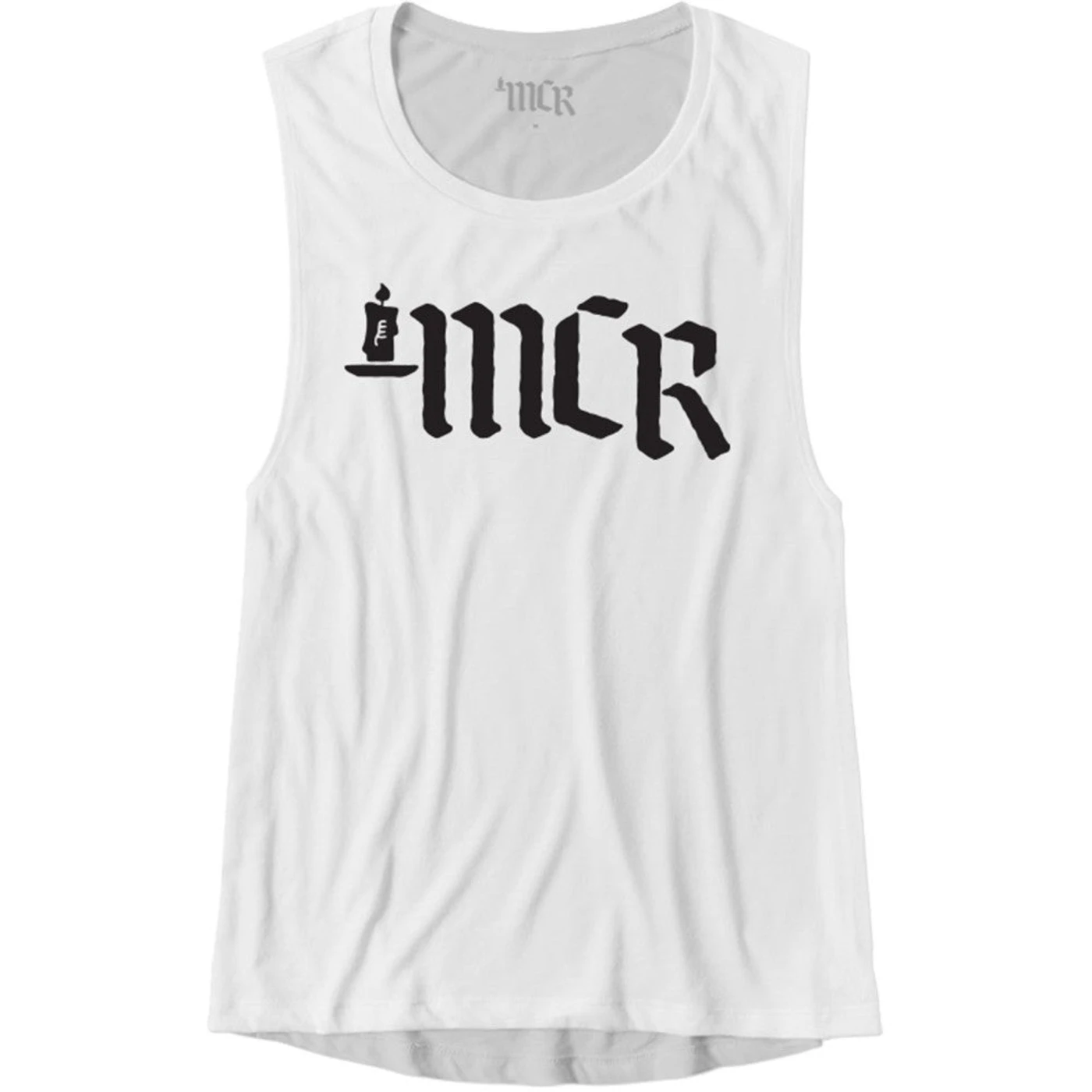 My Chemical Romance Candle Logo Women Muscle Tank