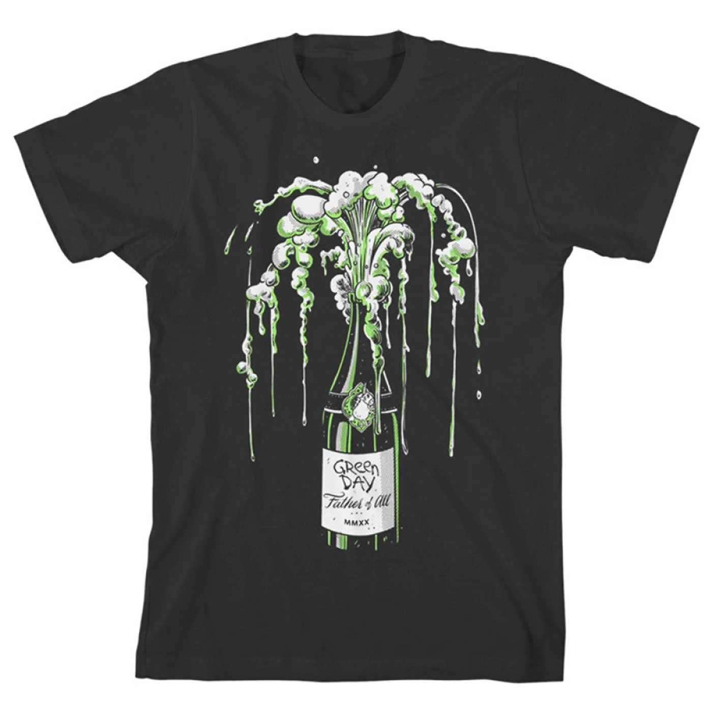 Green Day Champagne Unicorn T-Shirt