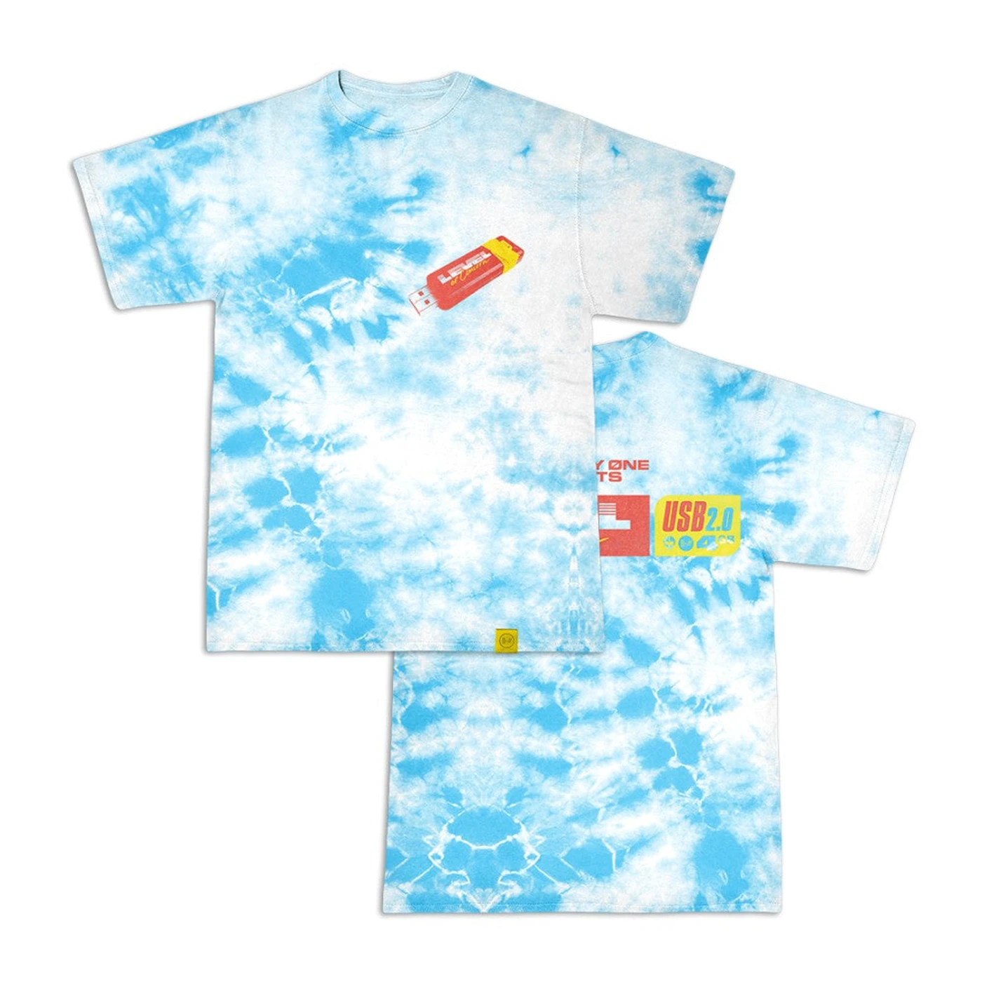 Twenty One Pilots Flash Blue Wash T-Shirt
