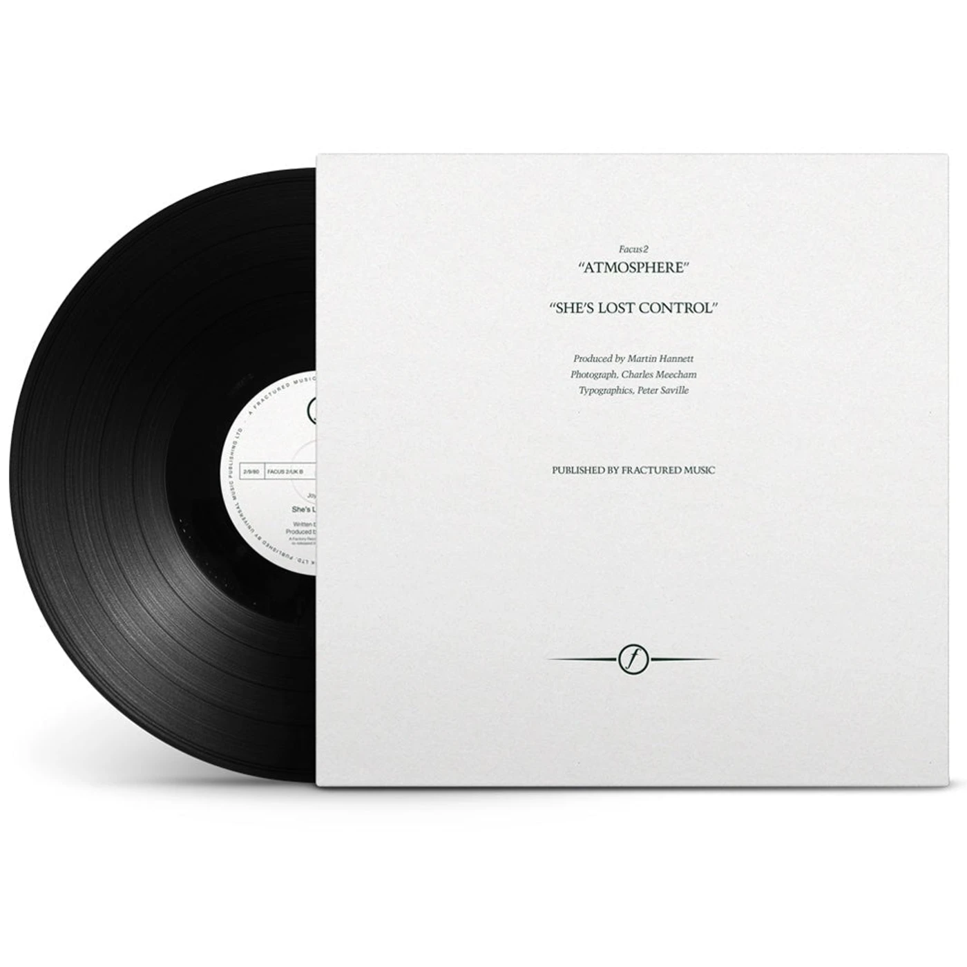 Joy Division Atmosphere (2020 Remaster) [12" Single] (Vinyl)