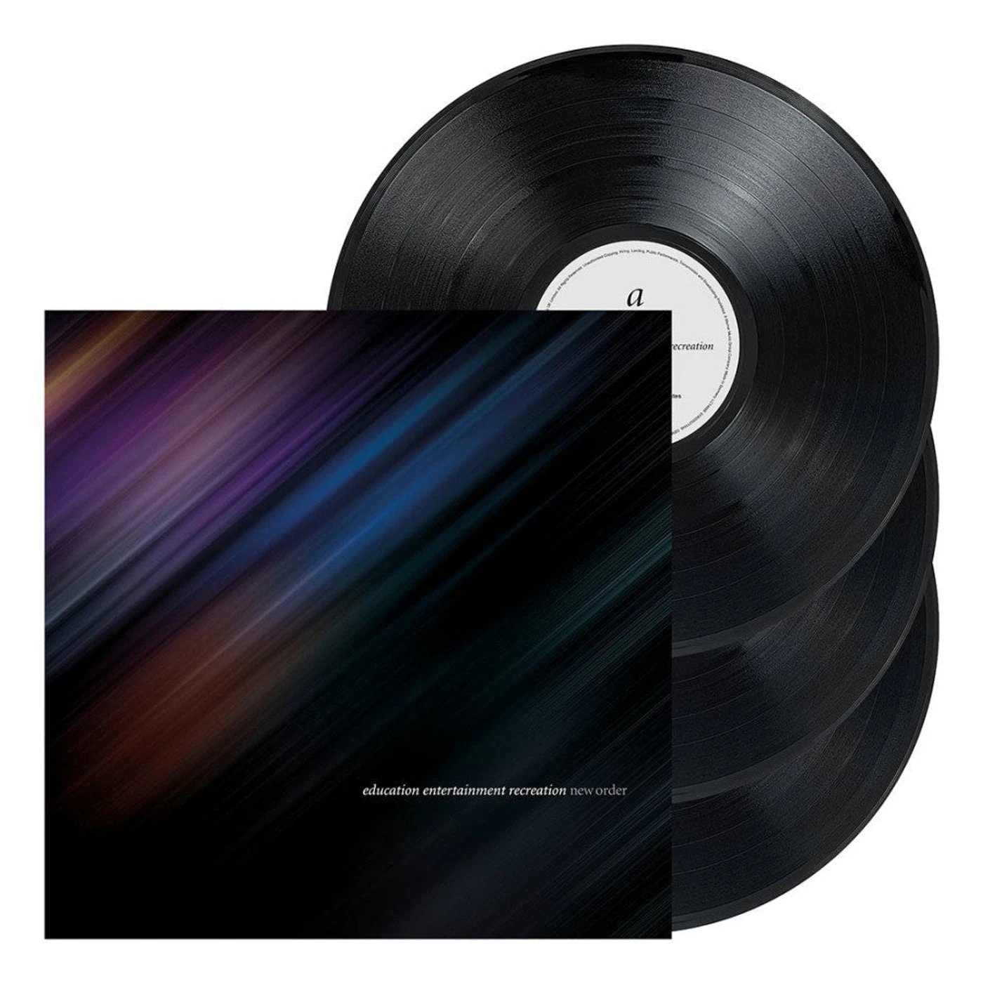 New Order education entertainment recreation (Live At Alexandra Palace) Vinyl [3LP]