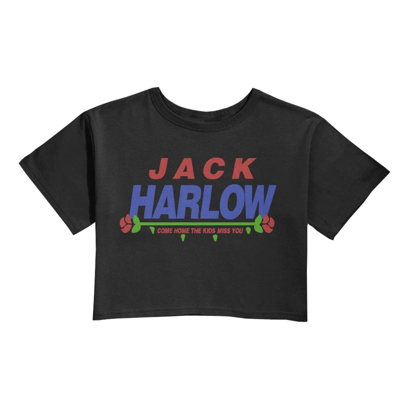 Jack Harlow Rose Crop Top