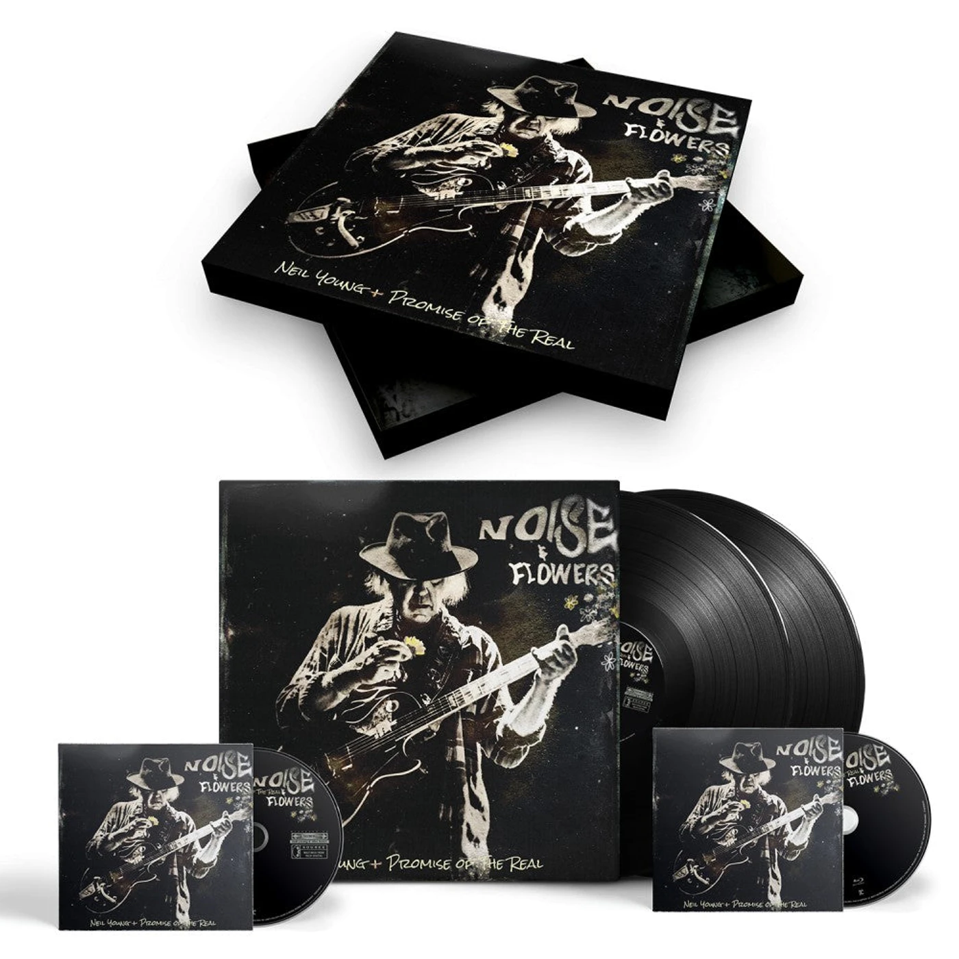 Neil Young + Promise of the Real  Noise & Flowers Deluxe Edition Box Set (LP, CD, Bluray) (Vinyl)