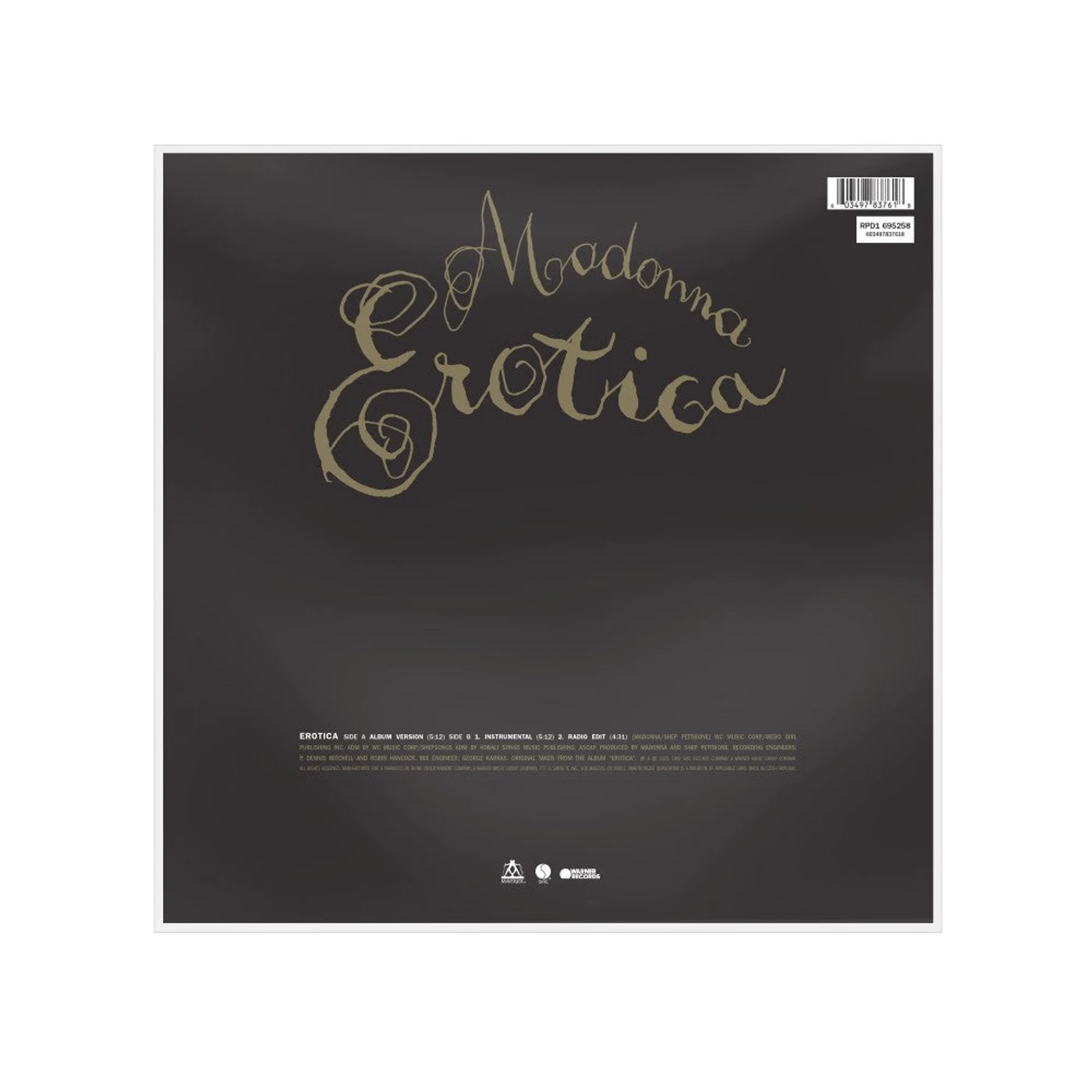 Madonna Erotica (30th Anniversary Picture Disc) Vinyl [LP]