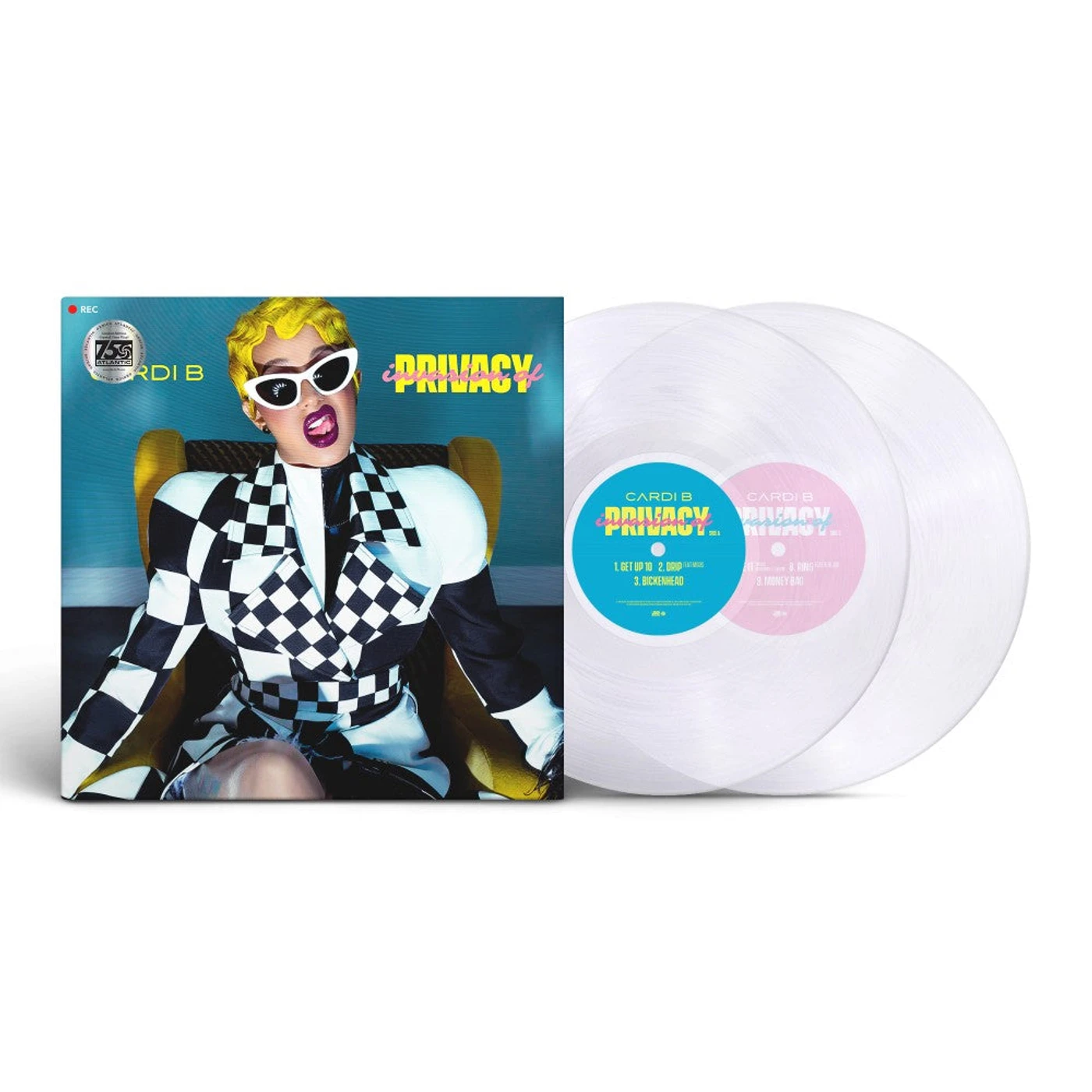 Cardi B Invasion of Privacy Clear Vinyl [2LP]