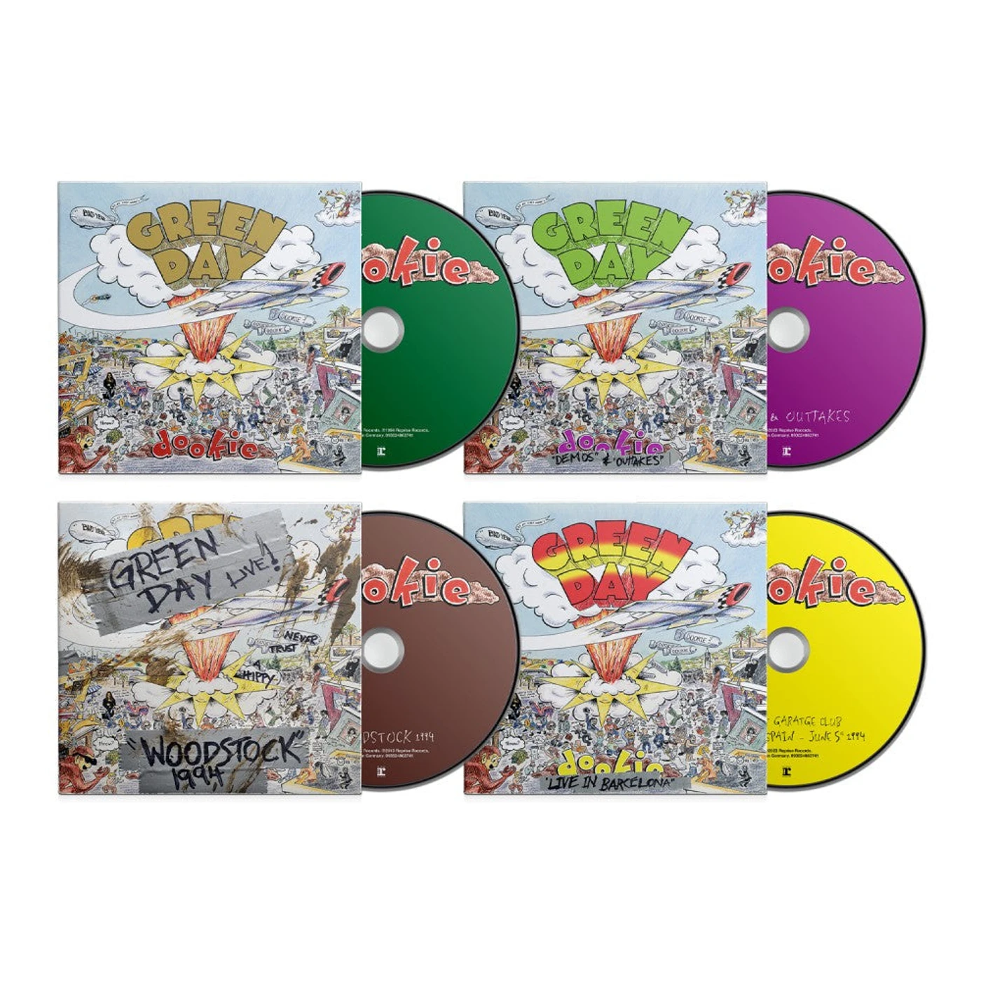 Green Day Dookie 30th Anniversary [4CD]