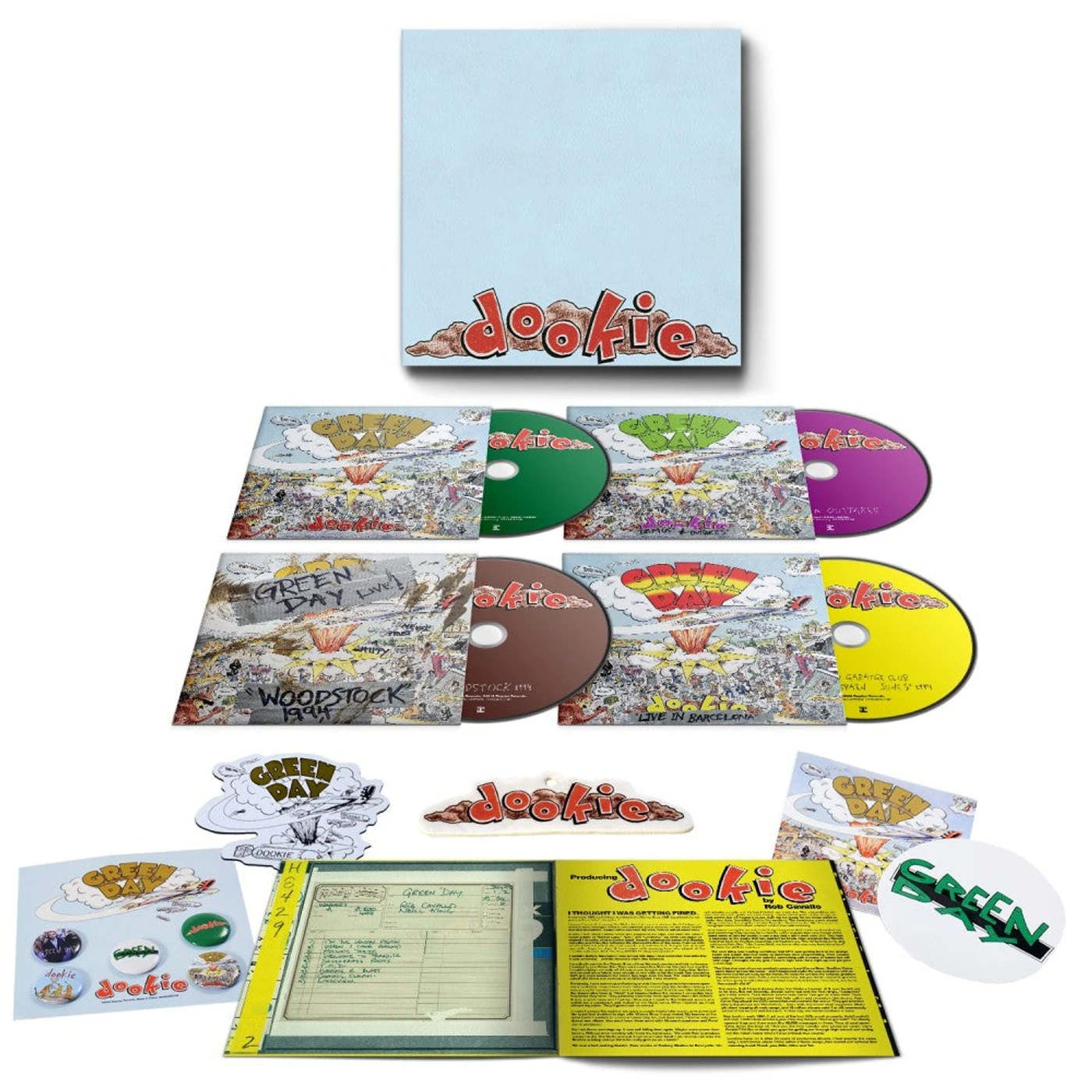 Green Day Dookie 30th Anniversary [4CD]