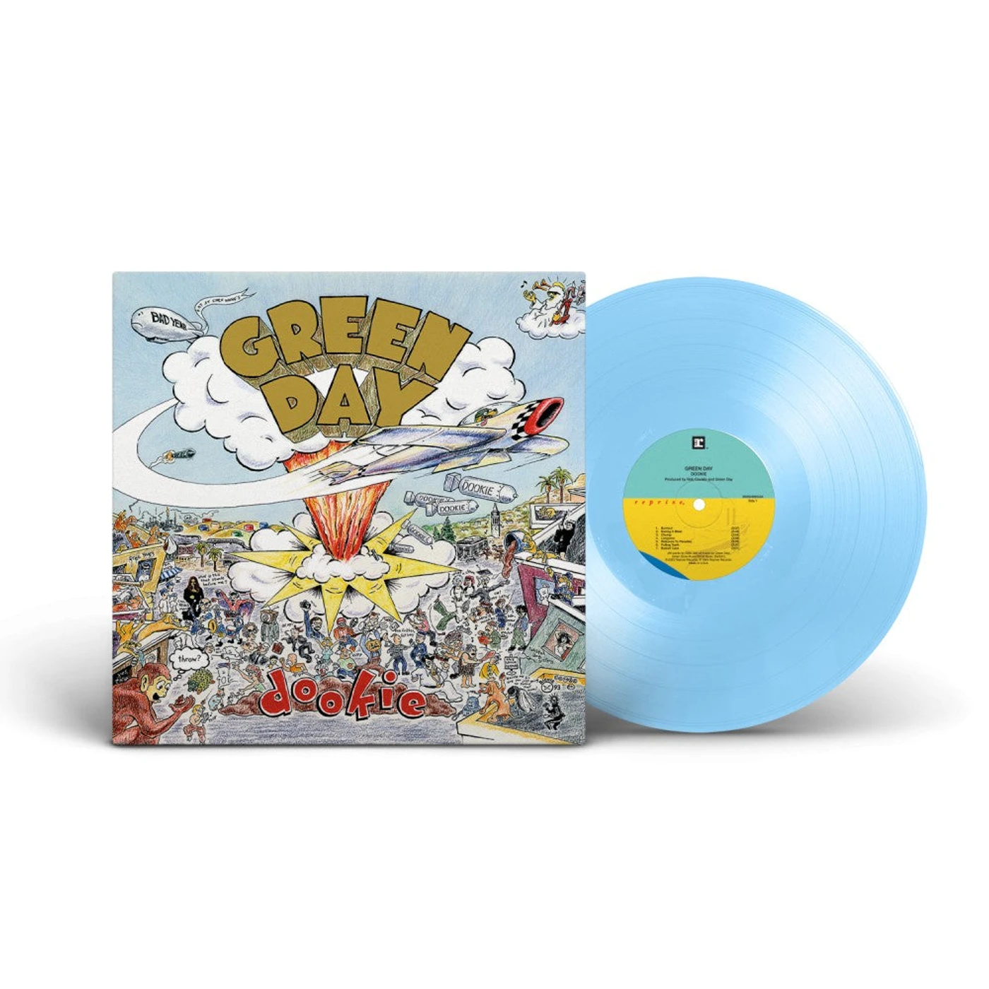 Green Day Dookie 30th Anniversary Baby Blue Vinyl [LP]