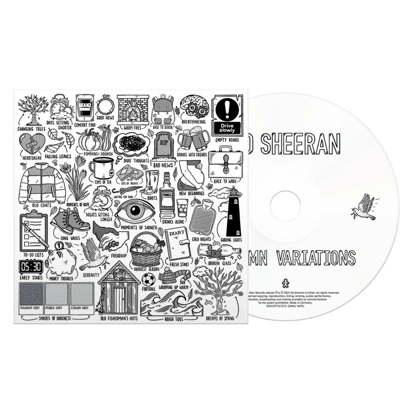 Ed Sheeran Autumn Variations [CD]