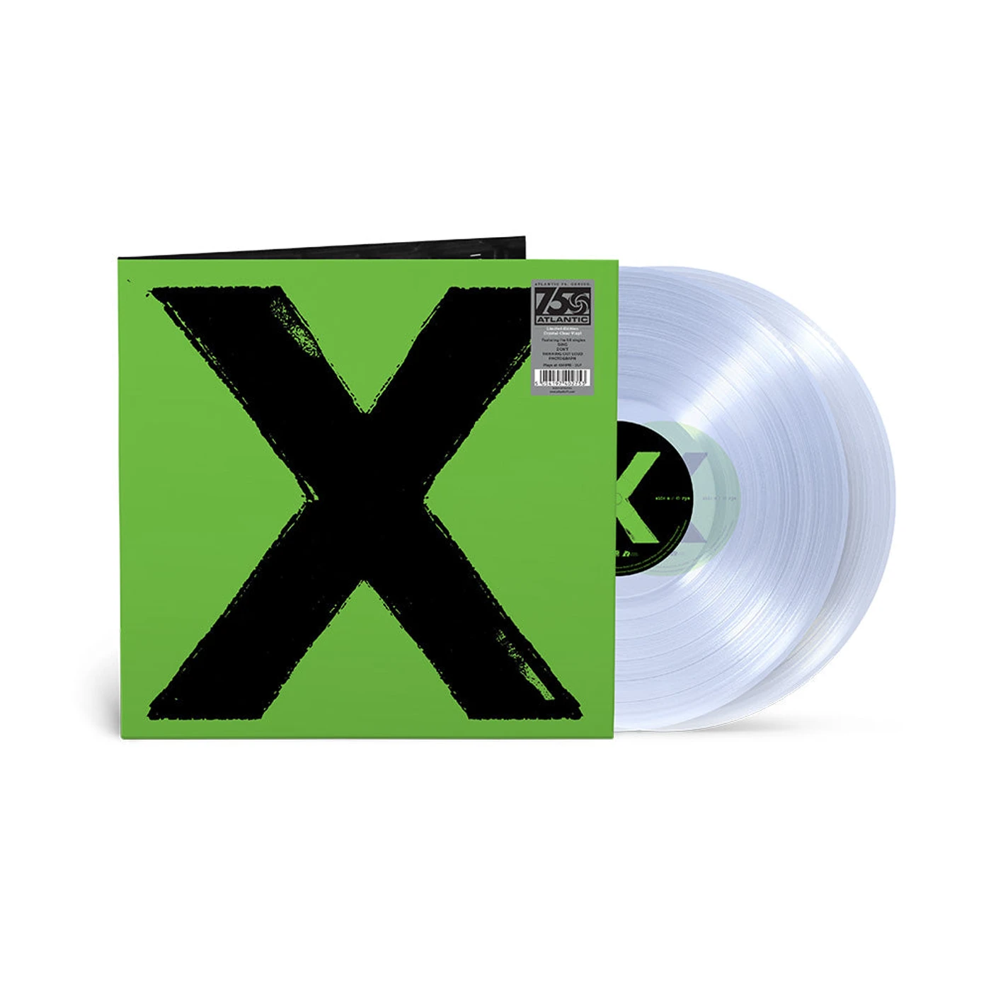 Ed Sheeran 'x' Atlantic Records 75th Anniversary Edition Vinyl [2LP]