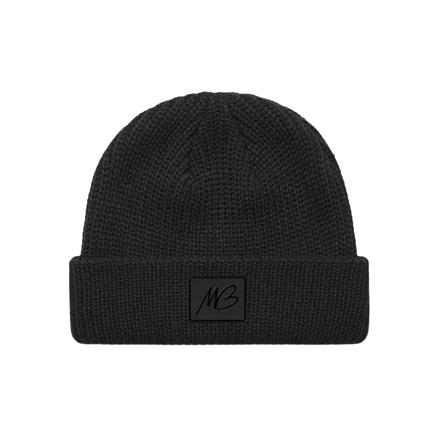 Michael Bublé Initials Patch Black Beanie