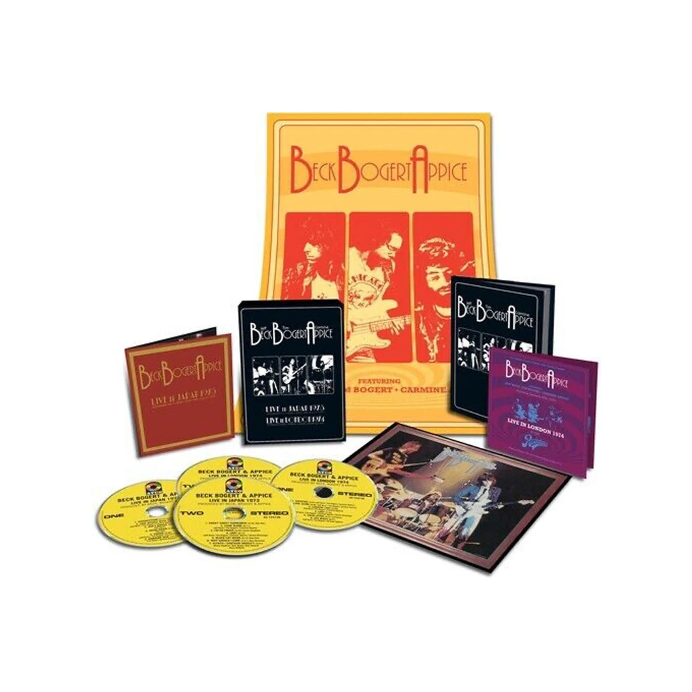 Beck, Bogert & Appice Live 1973 & 1974 [4CD]