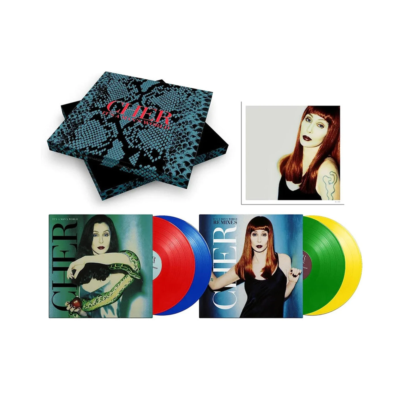 Cher It's a Man's World (Deluxe Edition) Vinyl [4LP]