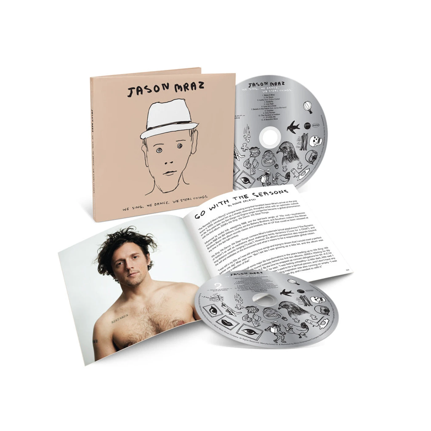 Jason Mraz We Sing. We Dance. We Steal Things. We Deluxe Edition [CD]