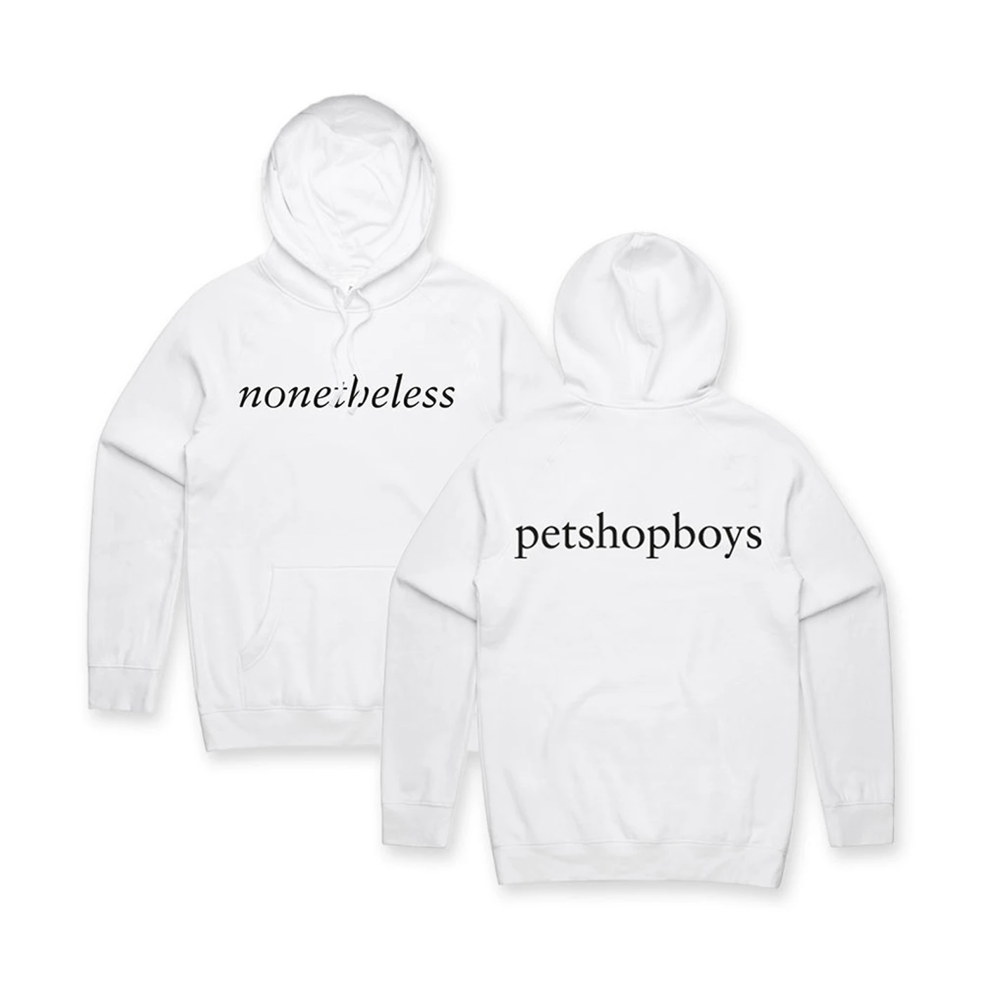 Pet Shop Boys Nonetheless Logo Hoodie