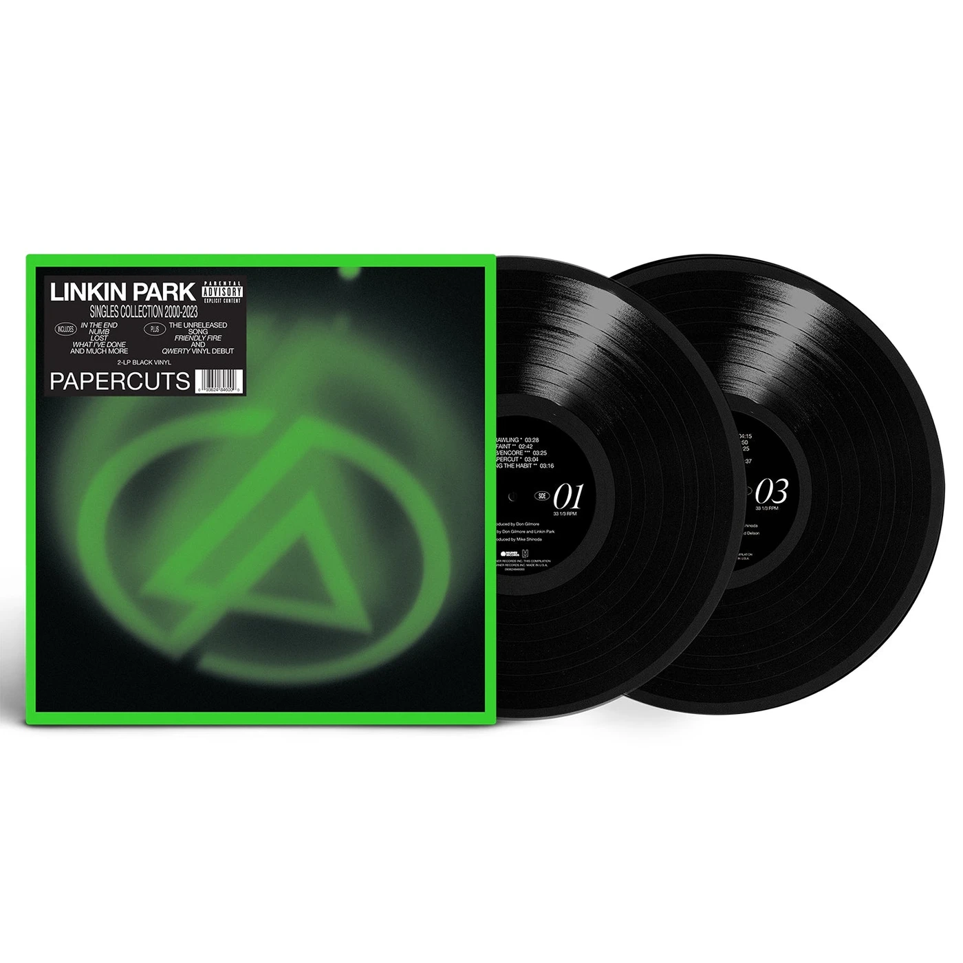 Linkin Park Papercuts Standard Black Vinyl [2LP]
