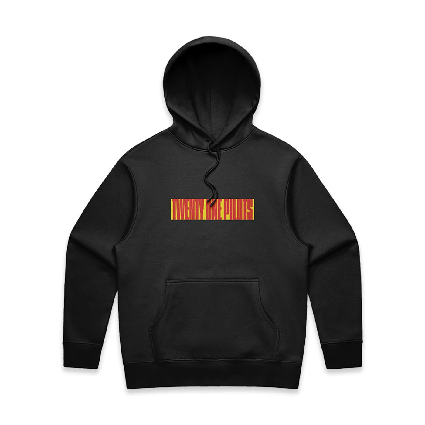 Twenty One Pilots Block Wordmark Black Hoodie