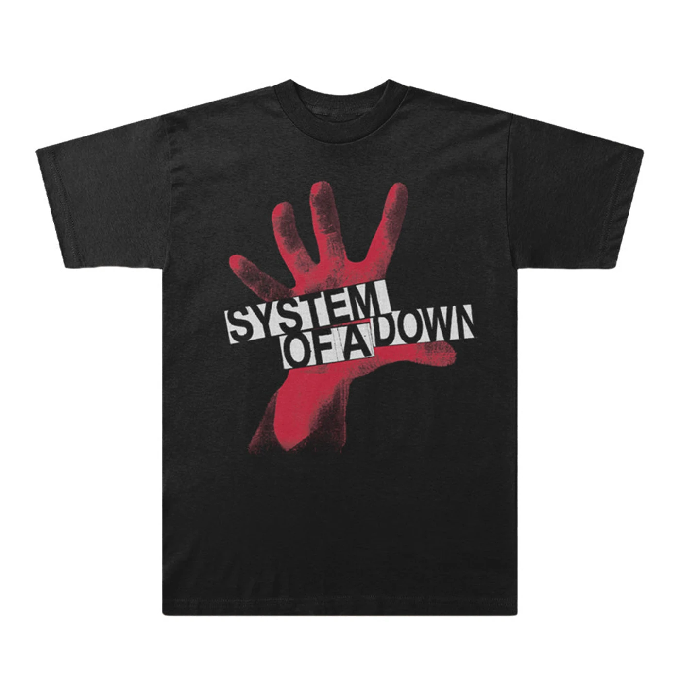 System Of A Down Self-Titled Red Hand Logo T-Shirt