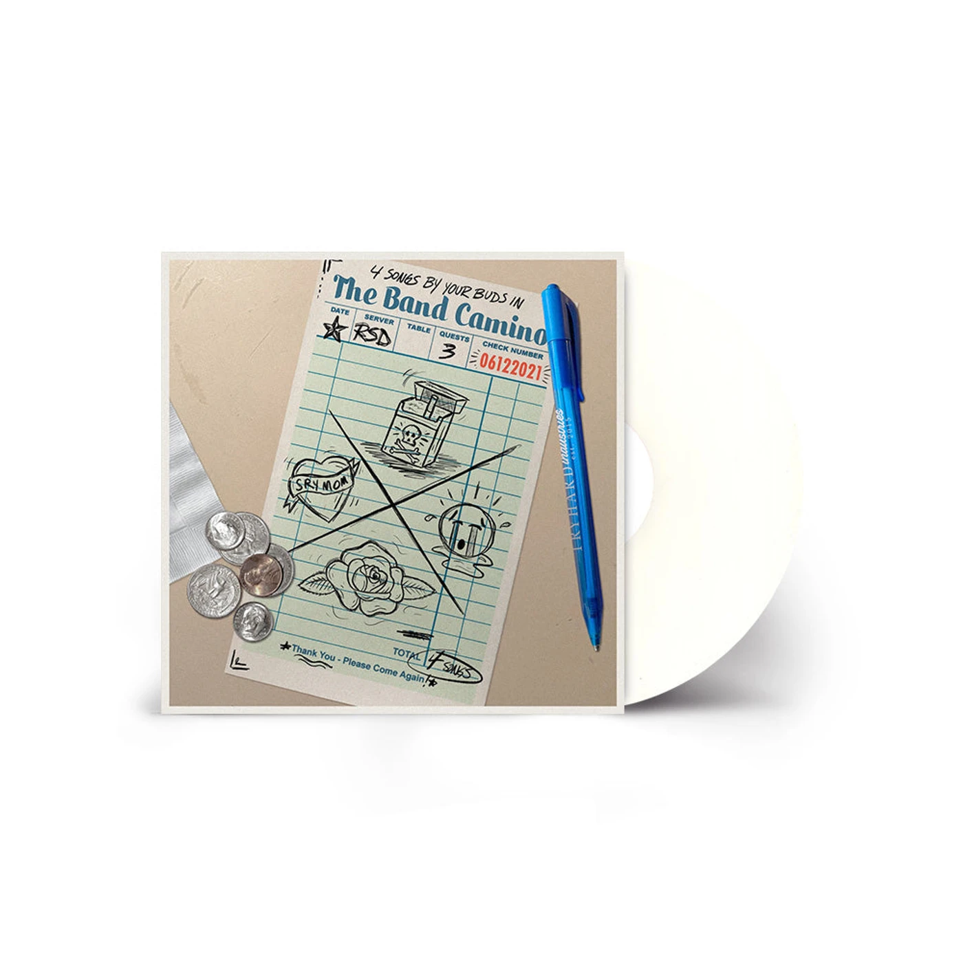 4 songs by your buds in The Band Camino Vinyl [LP]