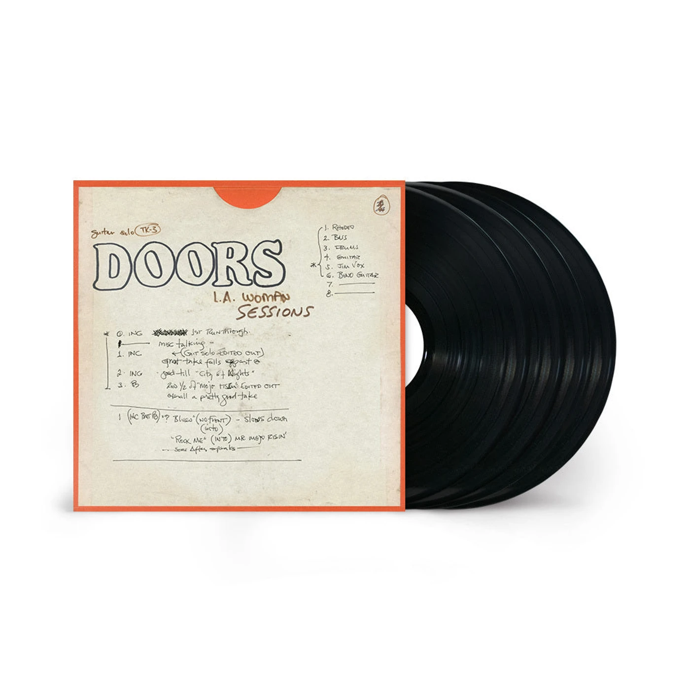 The Doors L.A. Woman Sessions Vinyl [4LP]