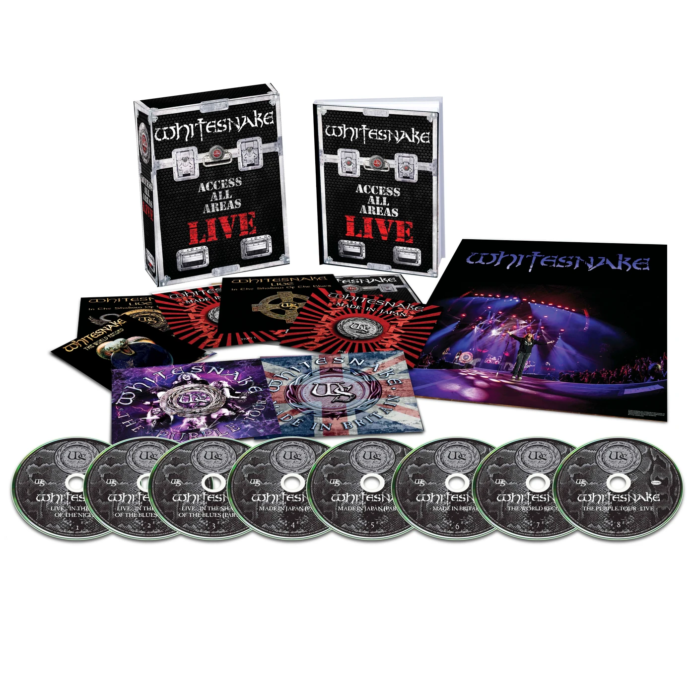 Whitesnake Access All Areas: LIVE [8CD]