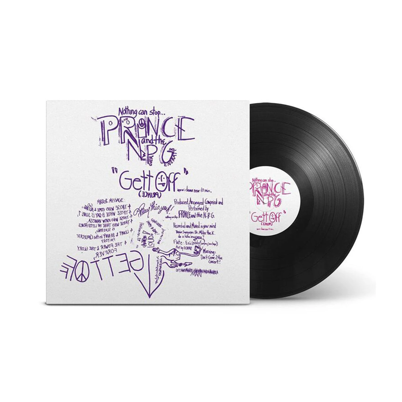 Prince & The New Power Generation Gett Off (Damn Near 10 Minutes) Vinyl [LP]