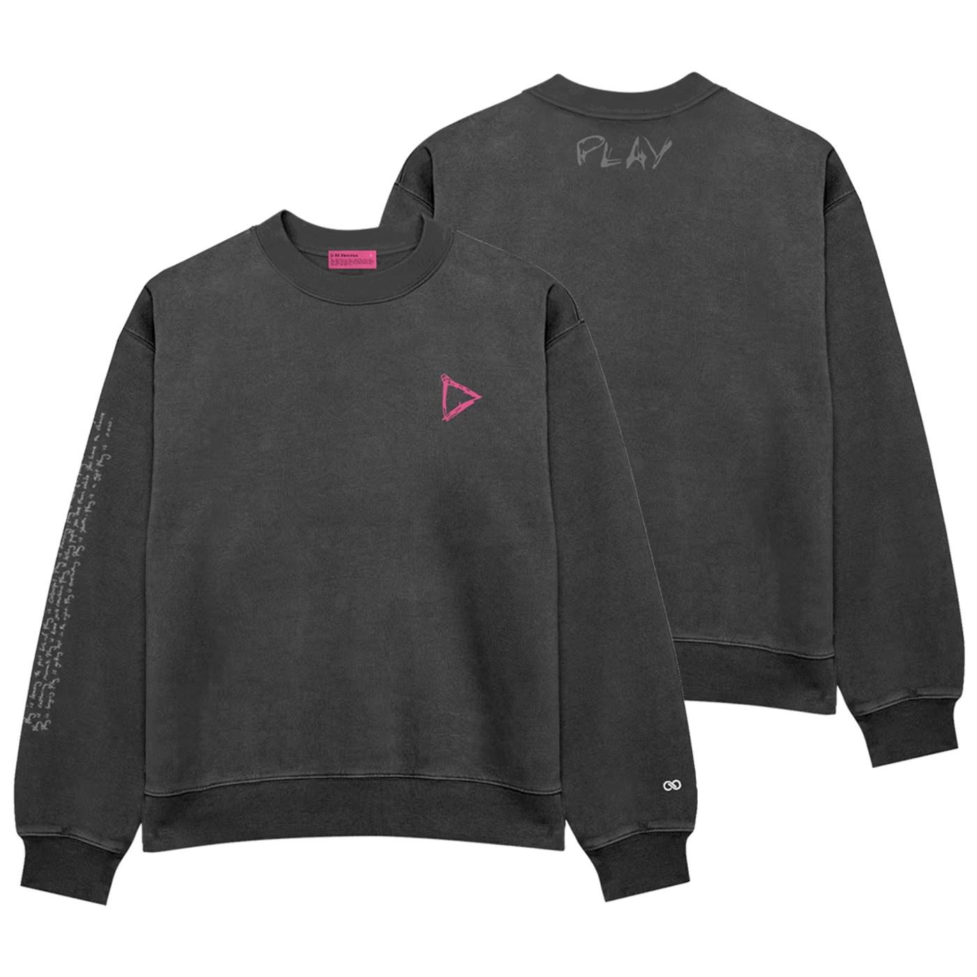 Ed Sheeran Play Charcoal Sweater