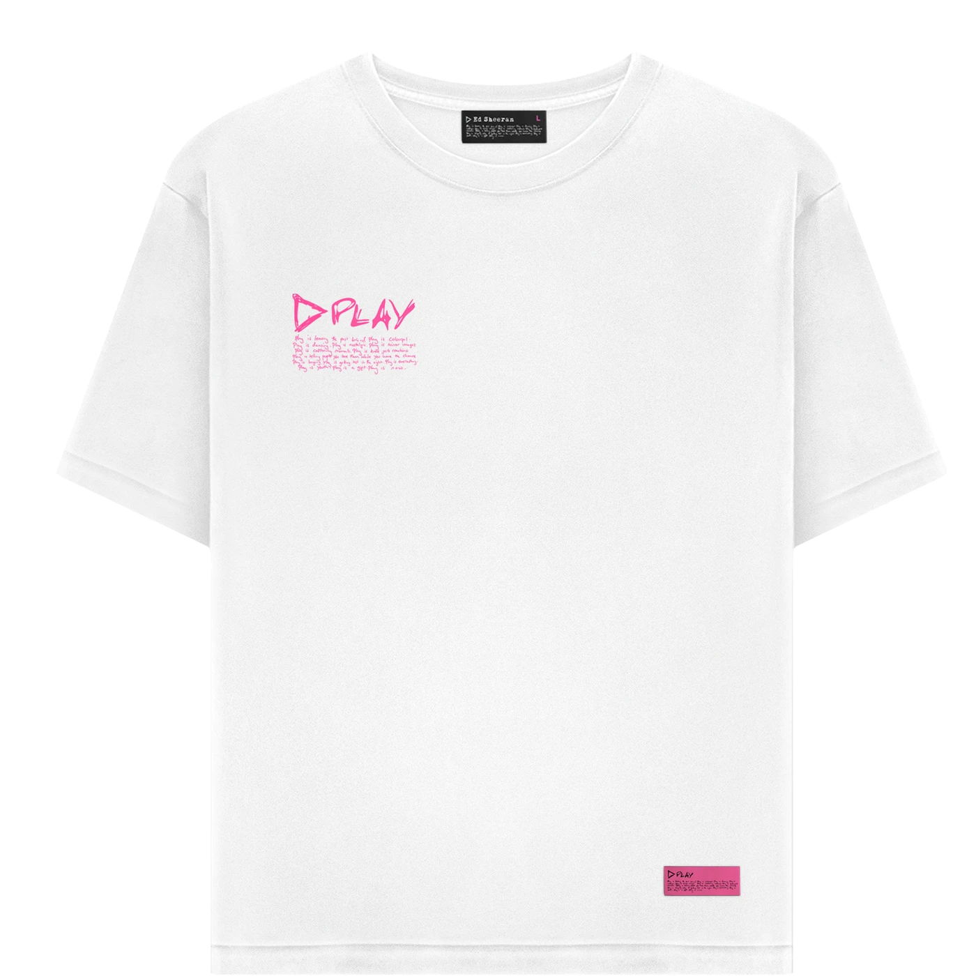 Ed Sheeran Play White T-Shirt