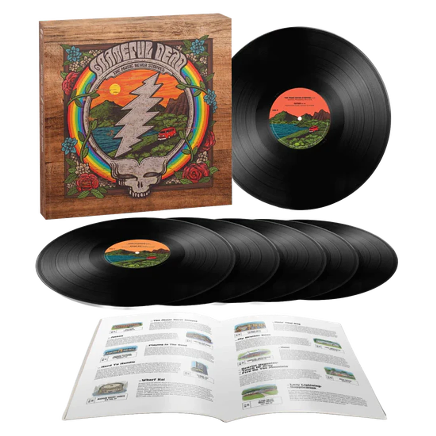 Grateful Dead The Music Never Stopped Vinyl [6LP]