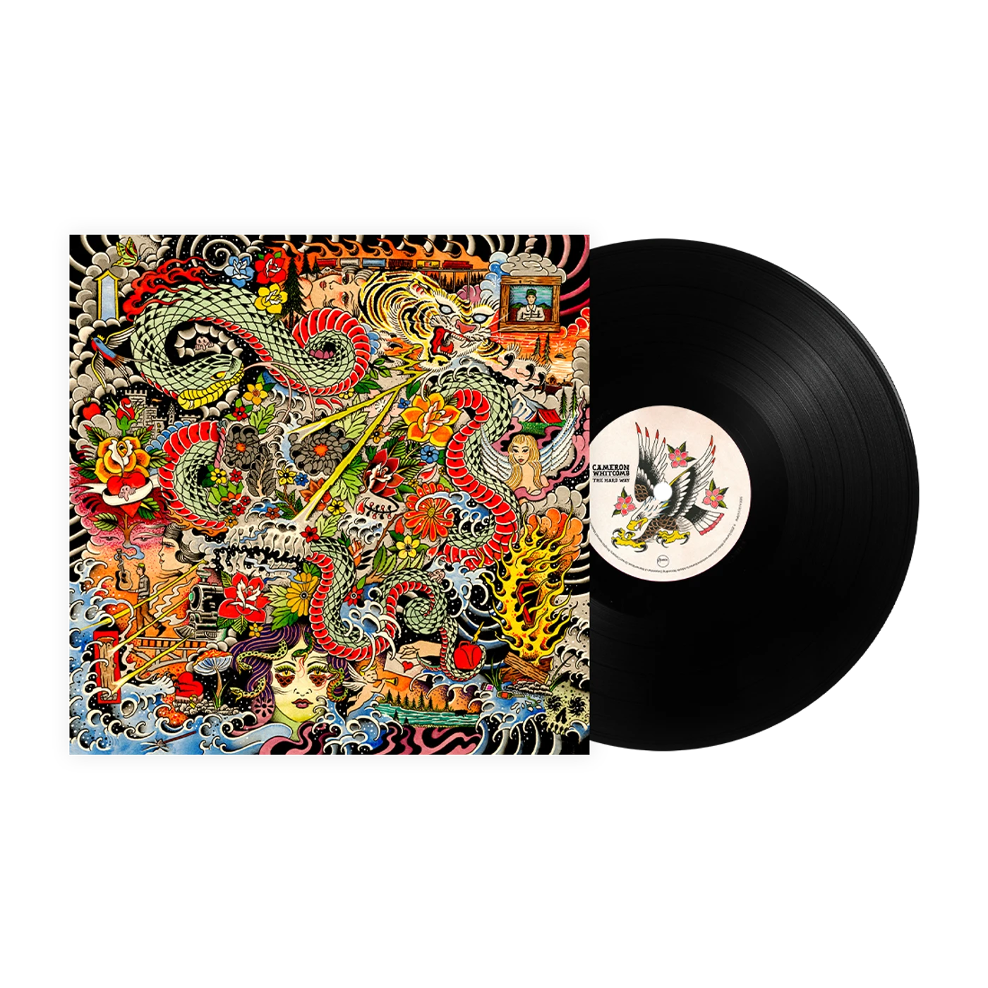 Cameron Whitcomb The Hard Way - Black Vinyl [LP]