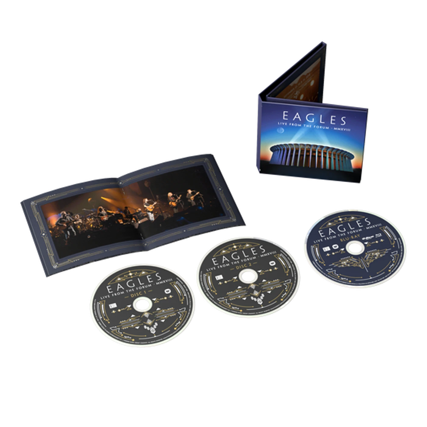 Eagles Live From The Forum MMXVIII 2CD/Blu-Ray