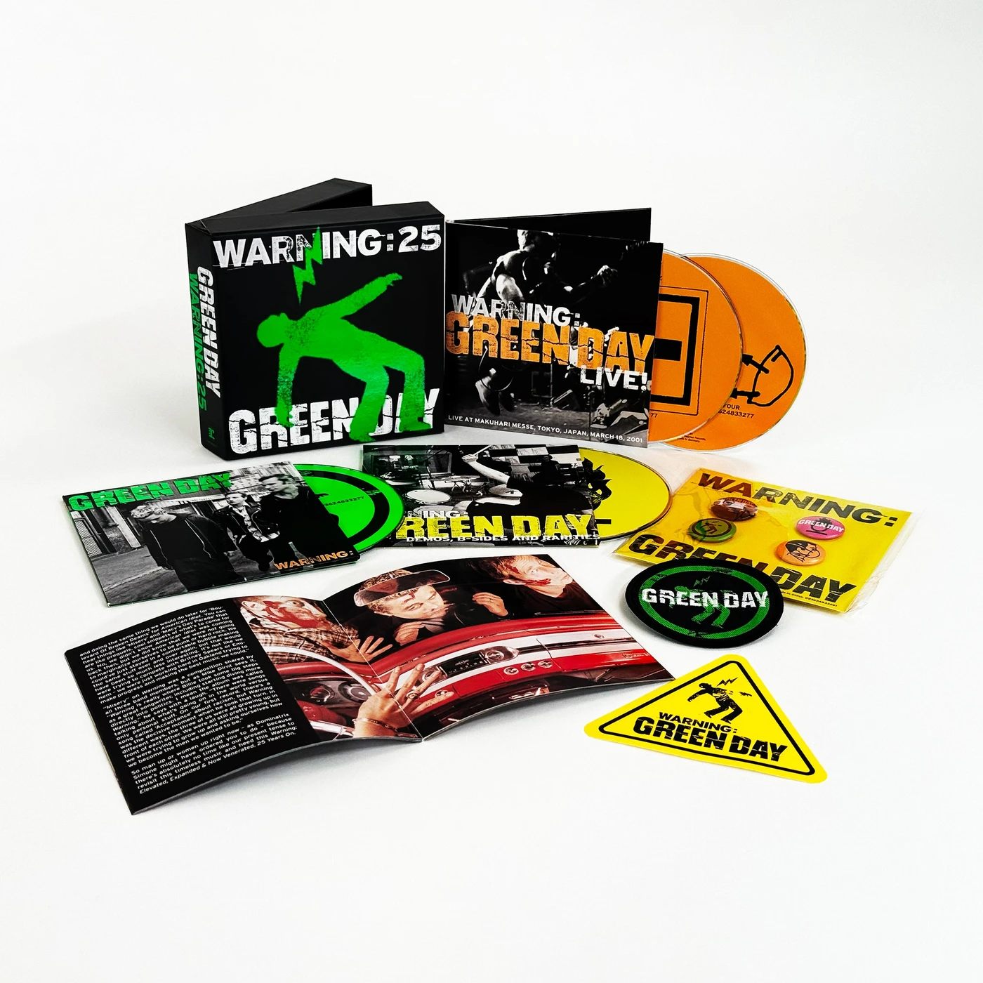 Green Day Warning 25th Anniversary Deluxe Edition [CD]